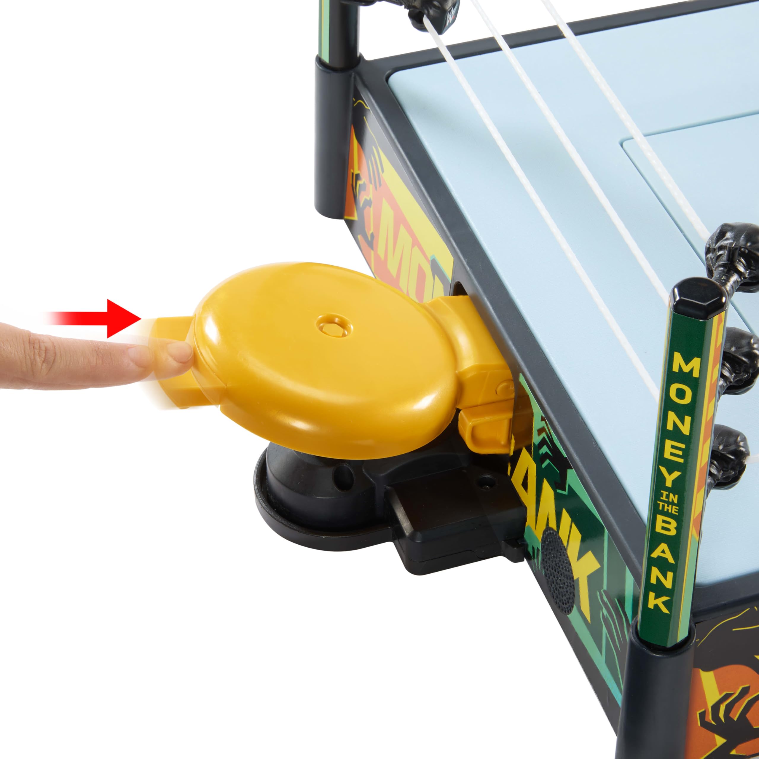 WWE Money In The Bank Cash-In Ring Playset - 2 Play Modes, 40+ Sounds, Ages 6+ 3