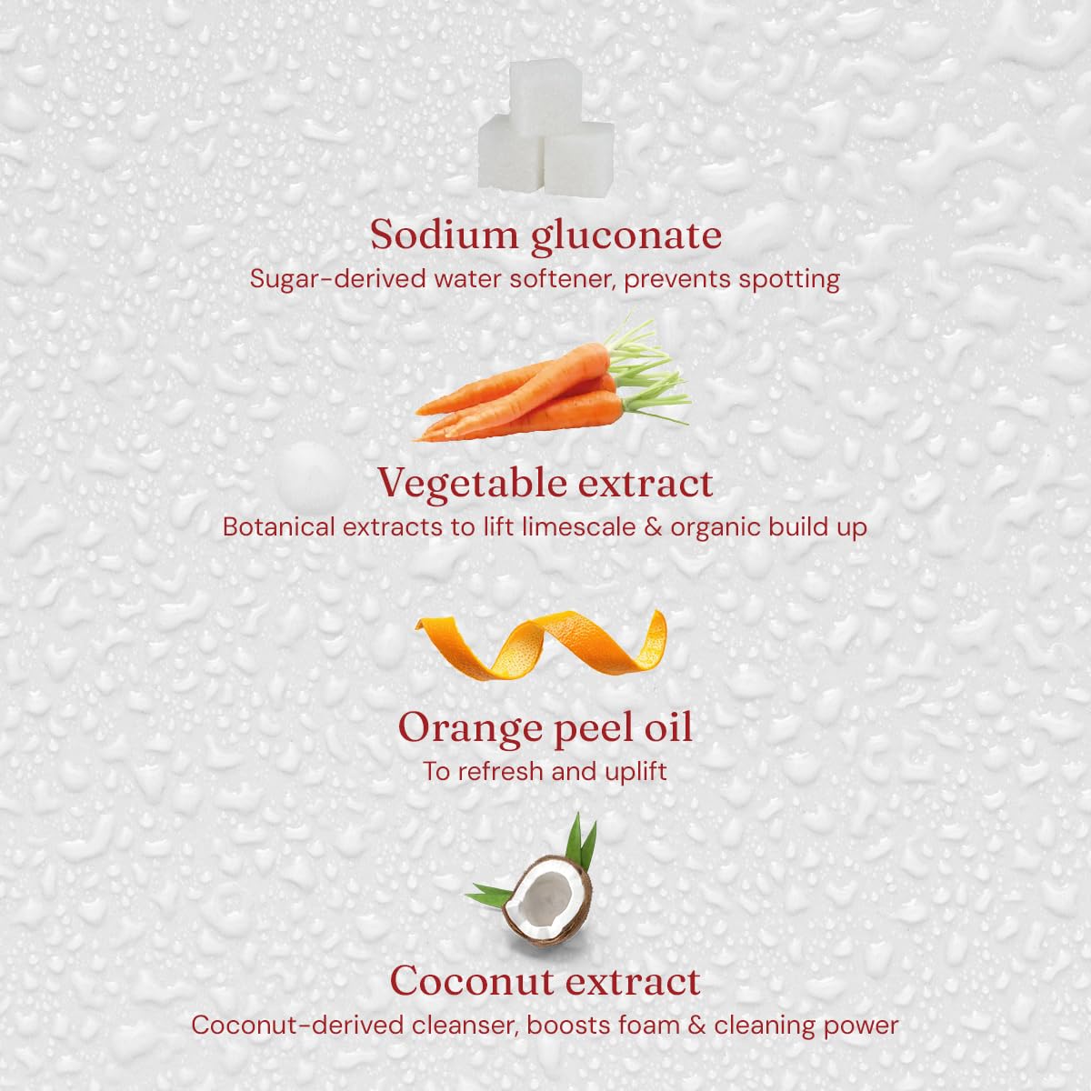 Miniml Eco Multi Surface Cleaner - Plant Powered, Blood Orange Scent | 1L Refill 4
