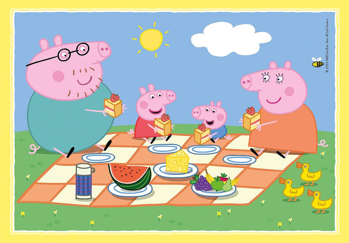 Clementoni Peppa Pig 4-in-1 Jigsaw Puzzle Set (21516)