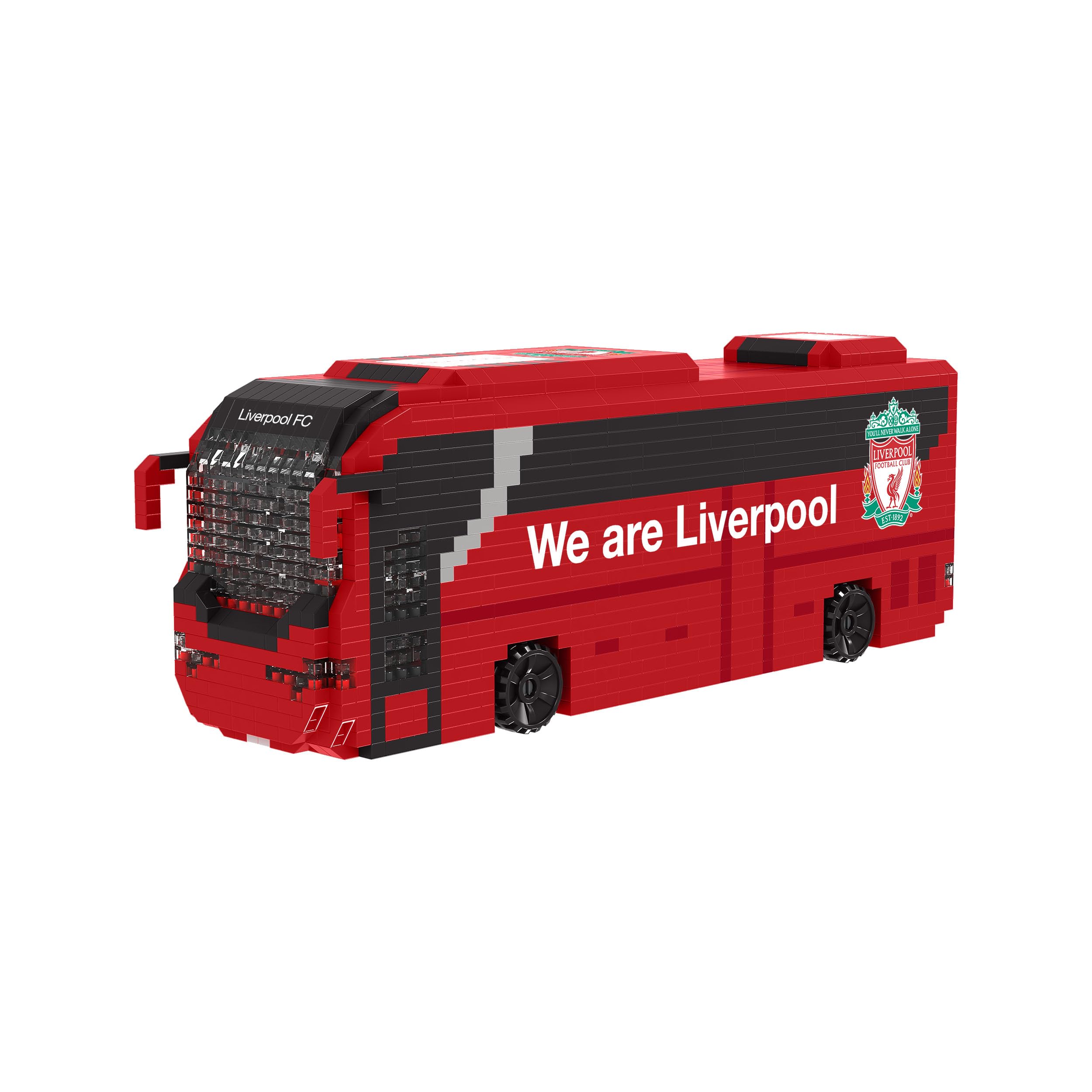 FOCO BRXLZ Liverpool FC Coach Building Set - 1347 Pieces | Ages 12+