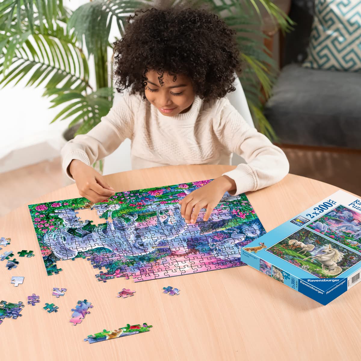 Ravensburger Unicorn Jigsaw Puzzles - 2x 300 Pieces, Ages 9+ 5