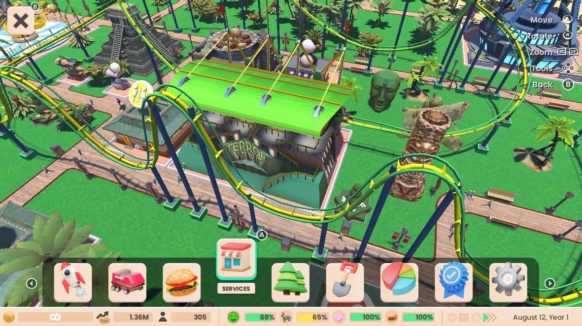RollerCoaster Tycoon Adventures Deluxe - Nintendo Switch 5