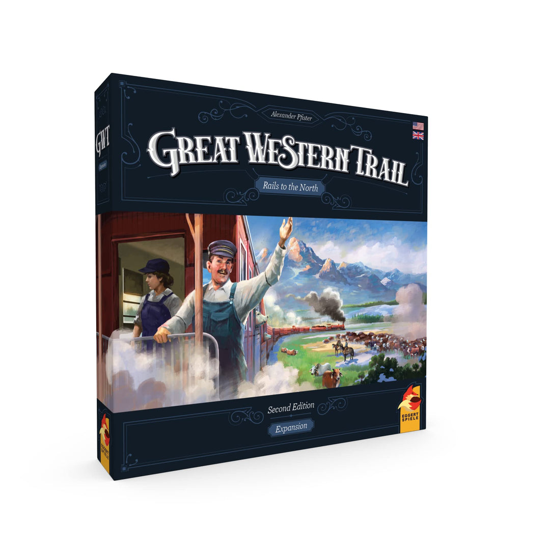 Eggert Spiele Great Western Trail: Rails to the North 2nd Ed Board Game Expansion