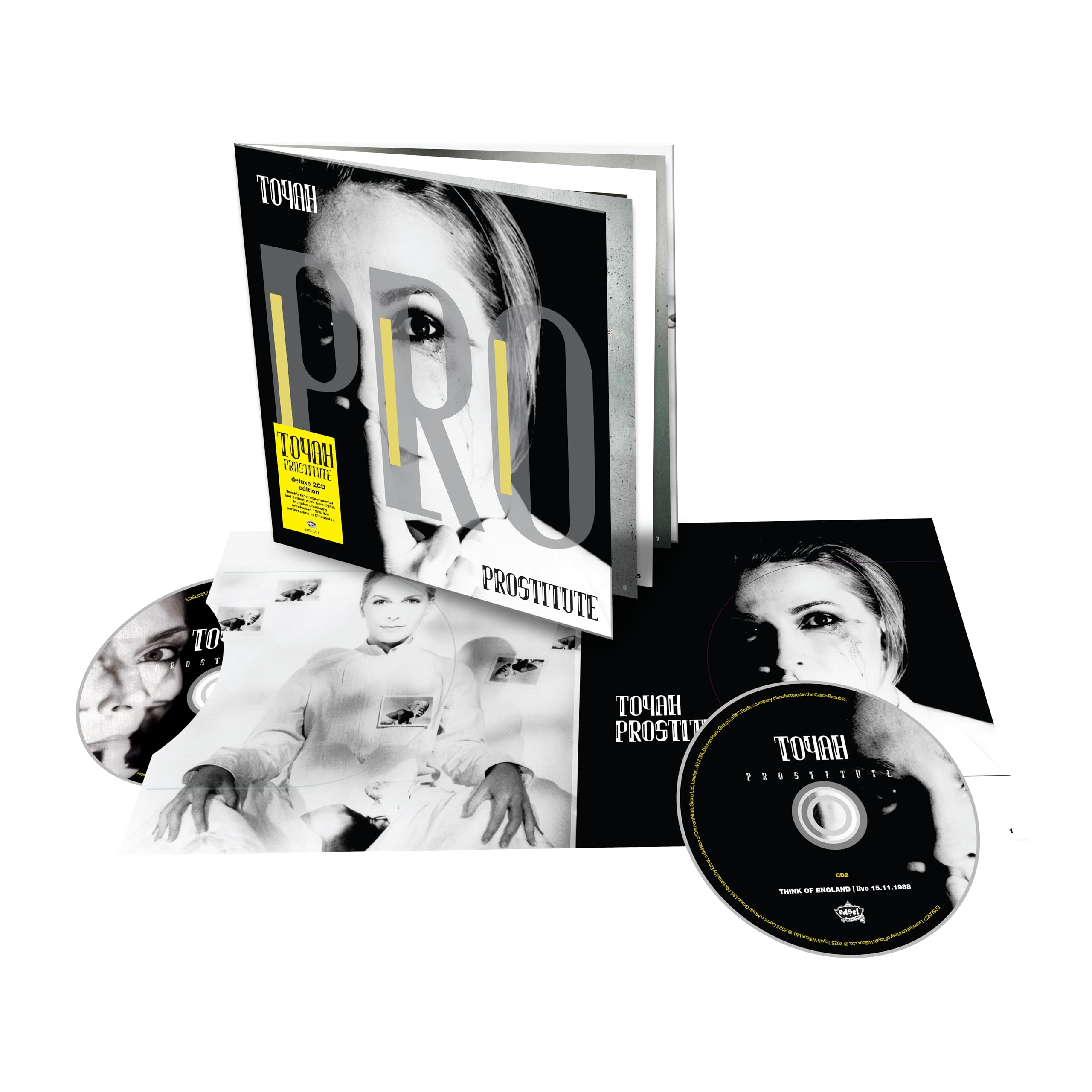 Toyah - Prostitute 2CD Deluxe Gatefold Packaging 2