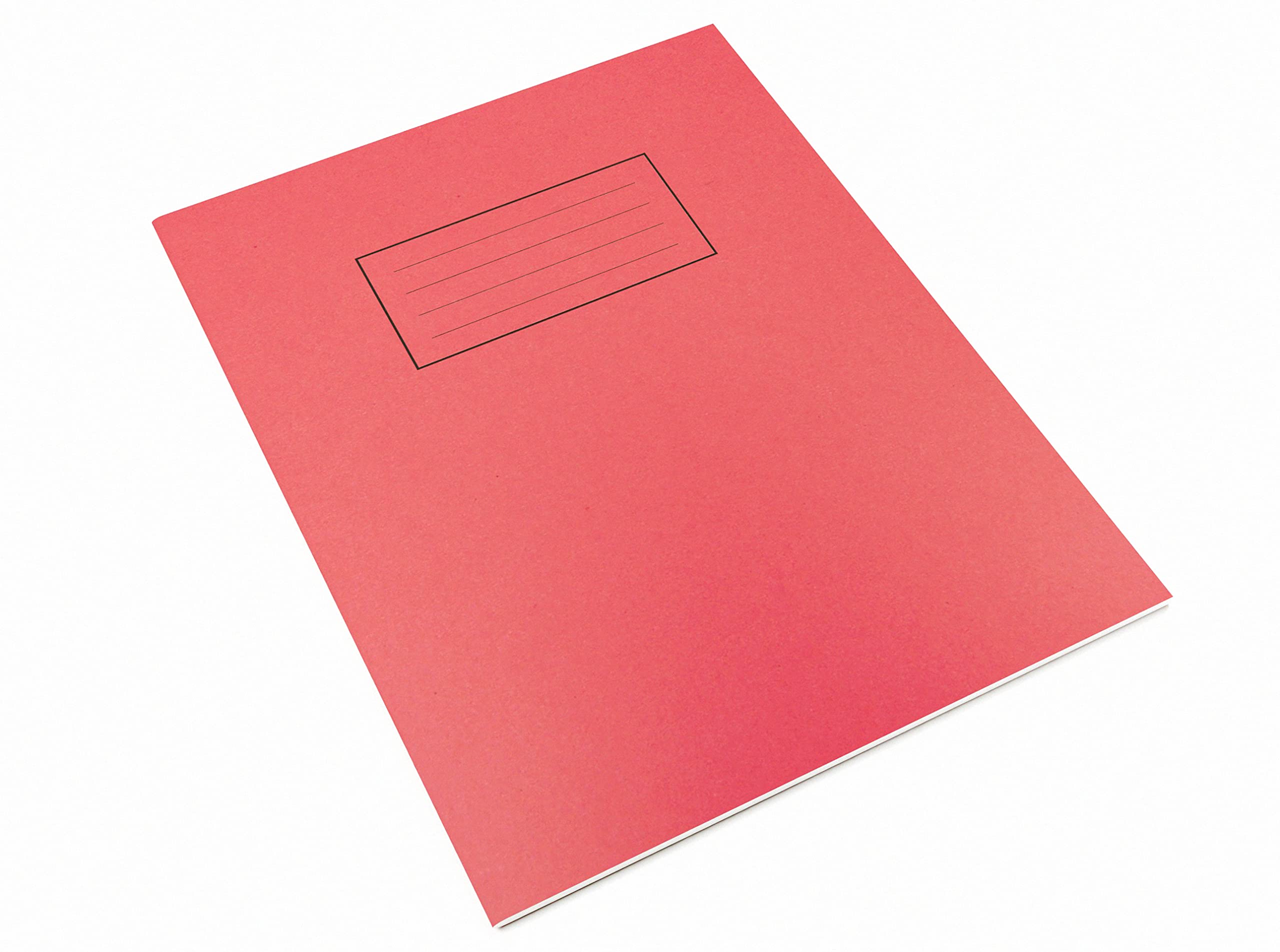 Silvine Exercise Book Ruled 229x178mm Red (Pack of 10) 3
