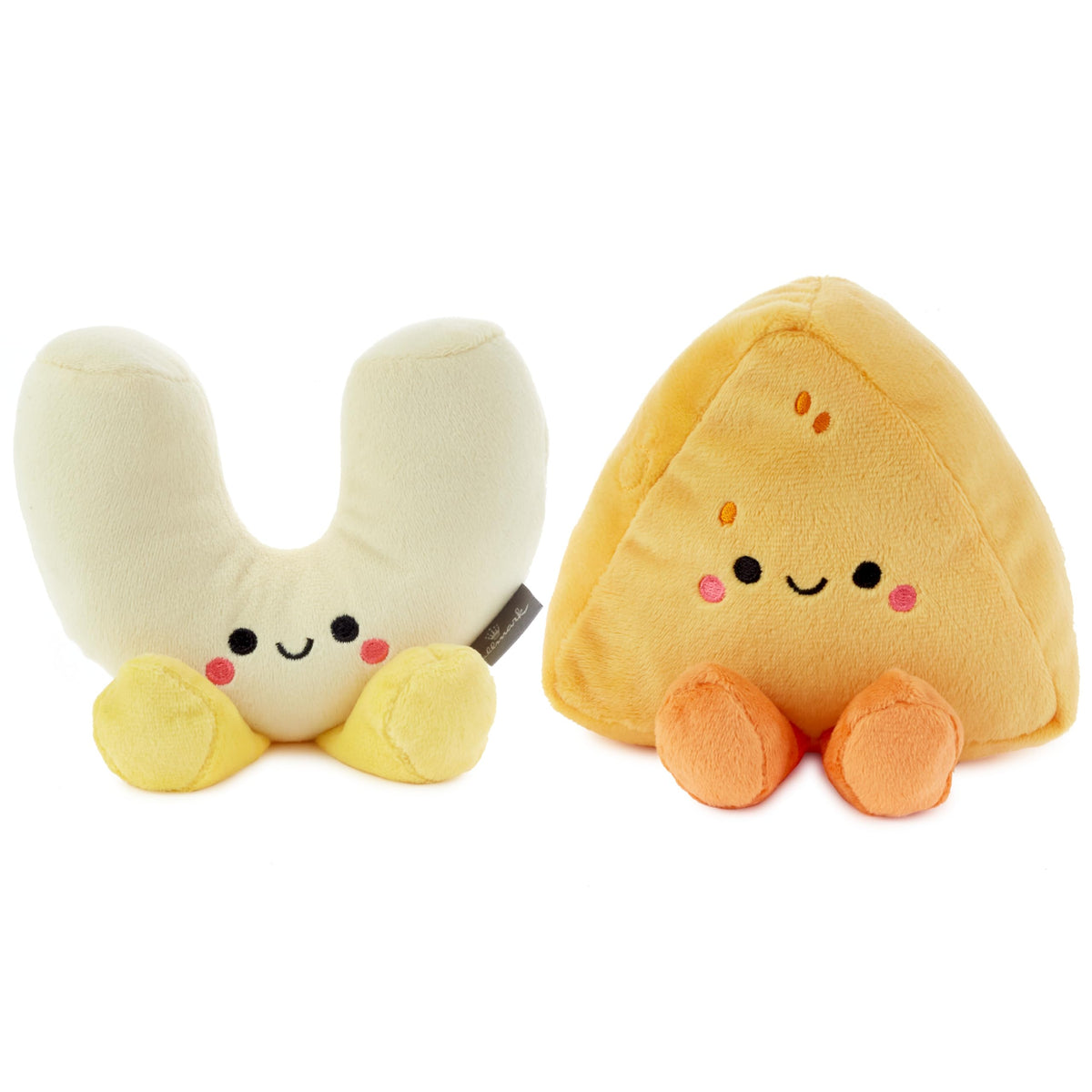 Hallmark Better Together Mac and Cheese Pair - 2 Soft Toys, 5.25-Inch