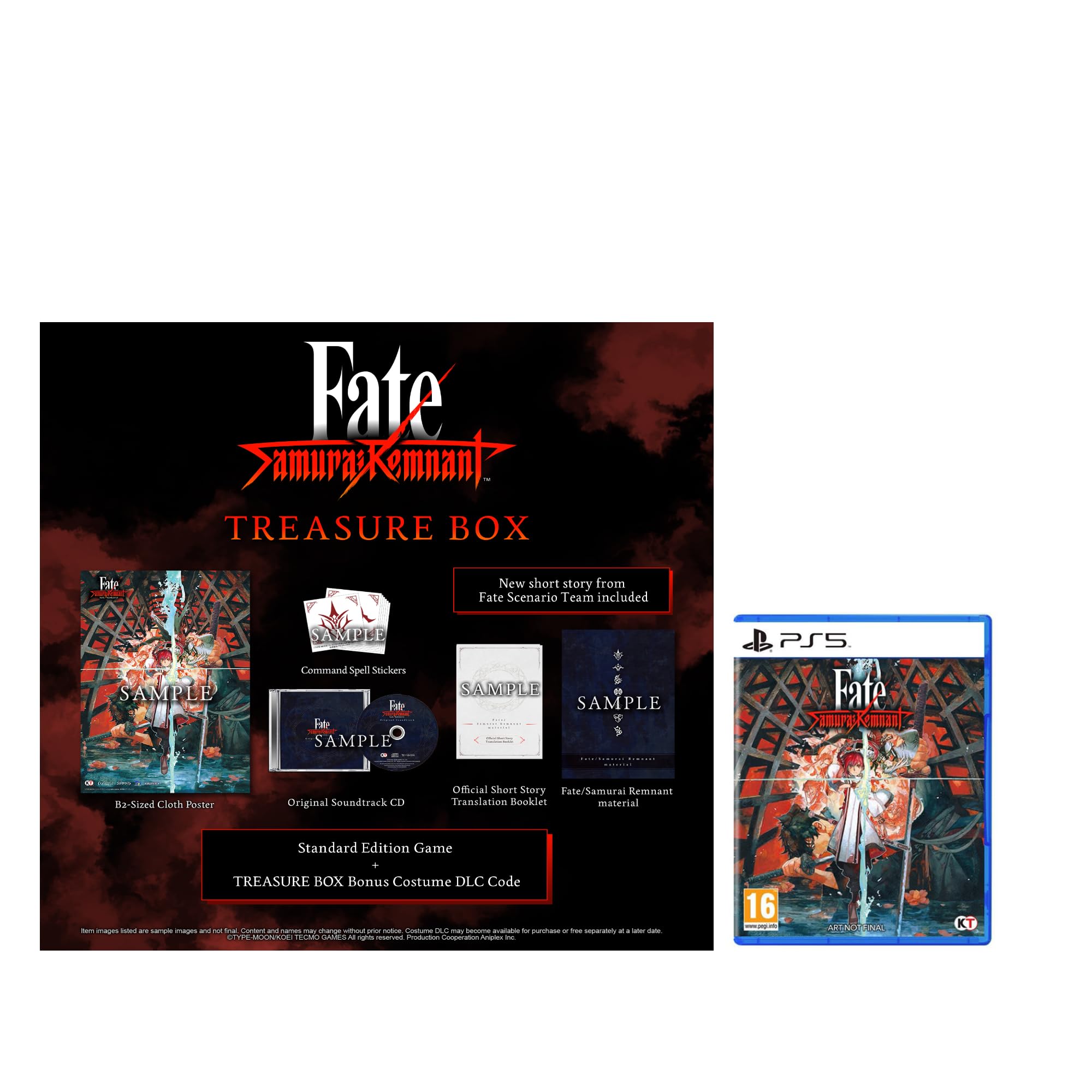 Fate/Samurai Remnant: Treasure Box Limited Edition [PS5]