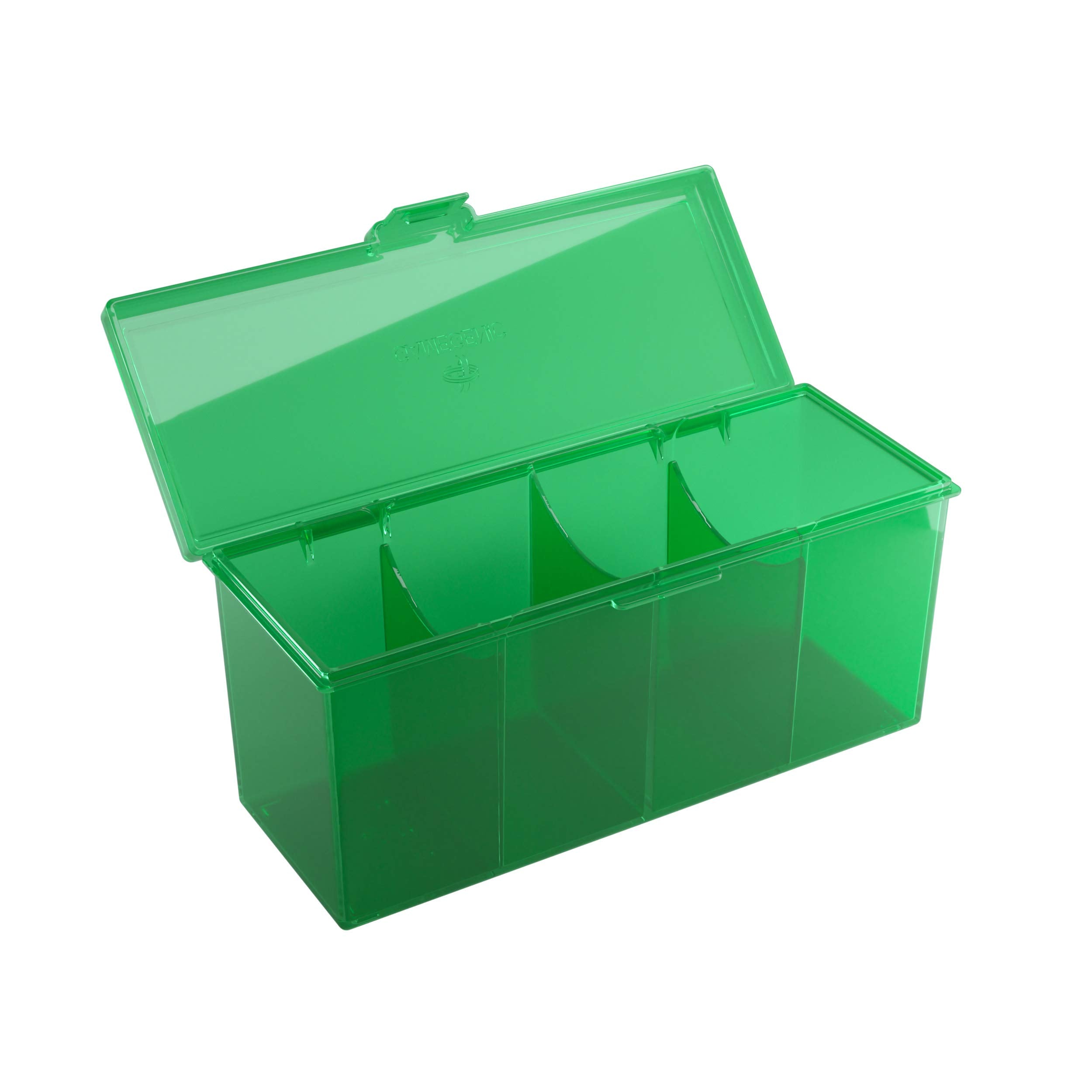 Gamegenic Fourtress 320-Card Deck Holder - Stackable Storage for Double-Sleeved Cards 4