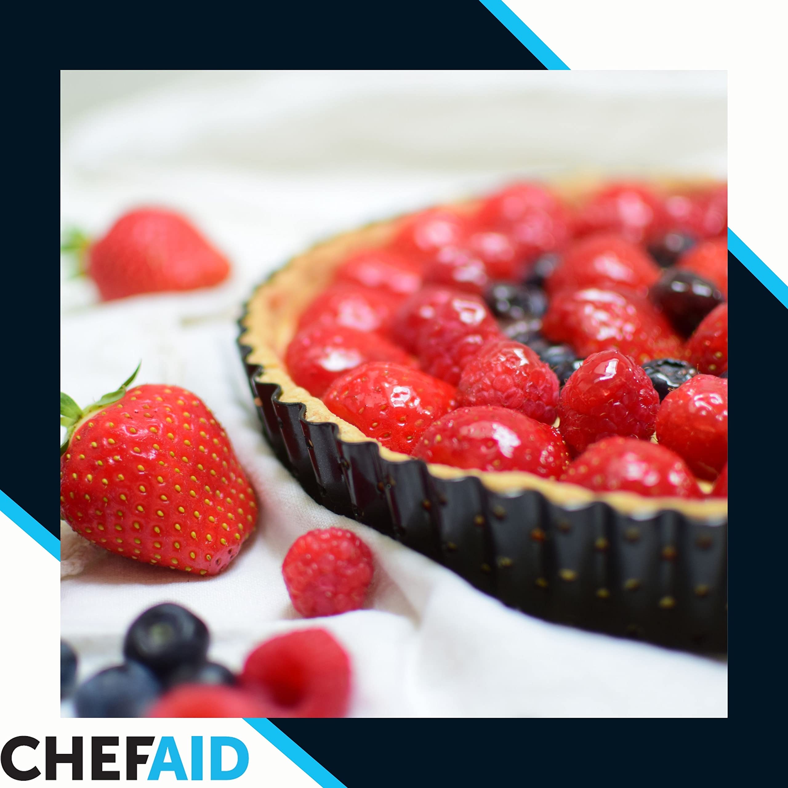 Chef Aid Ceramic Baking Beans - Prevents Pastry Shrinkage | 500g Pack | Food Safe 4