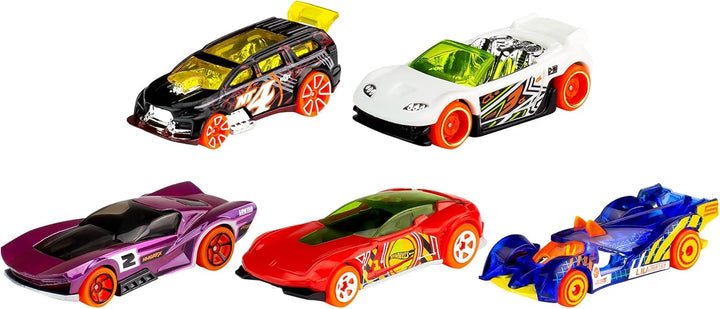 Hot Wheels 5 Car Gift Pack - 1:64 Scale Die-Cast Vehicles for Kids 3+