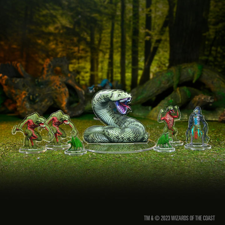D&amp;D Idols of the Realms: Snake Den – Scales &amp; Tails