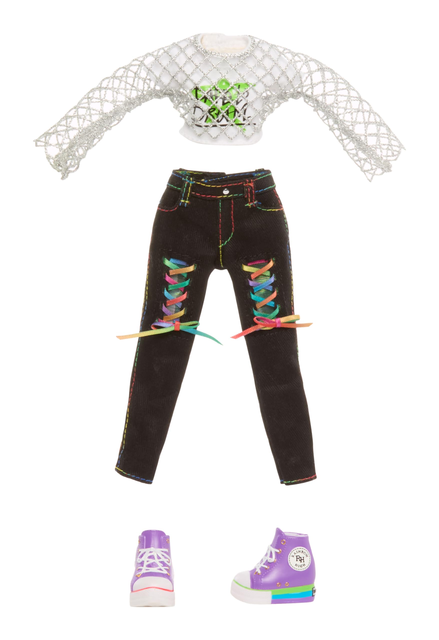 Rainbow High Style Icons Jade Fashion Doll - 28cm | 13 Points of Articulation | Includes 2 Outfits 5