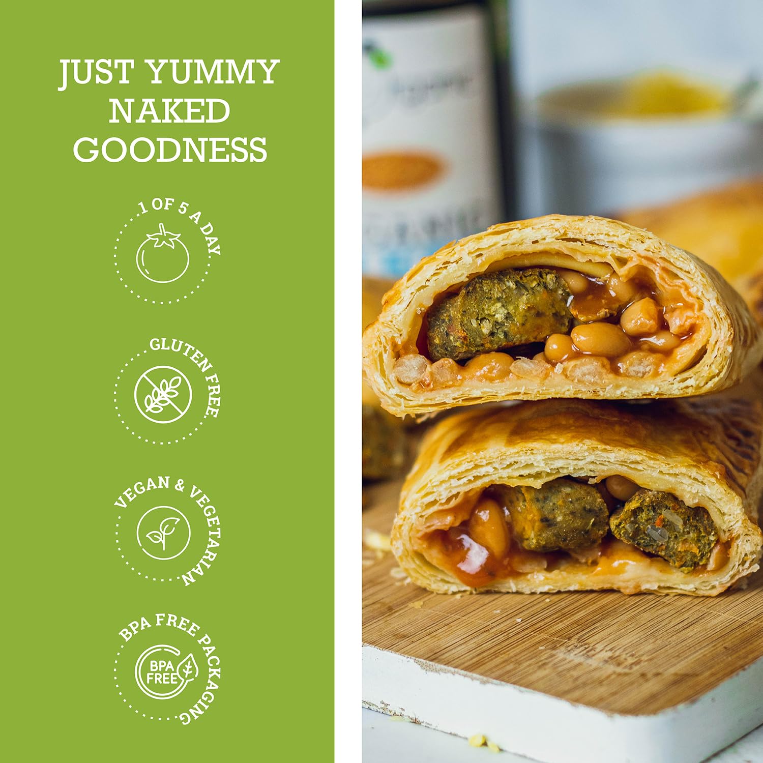 Mr Organic Haricot Beans - Vegan, BPA Free Packaging | 400g Tin 4