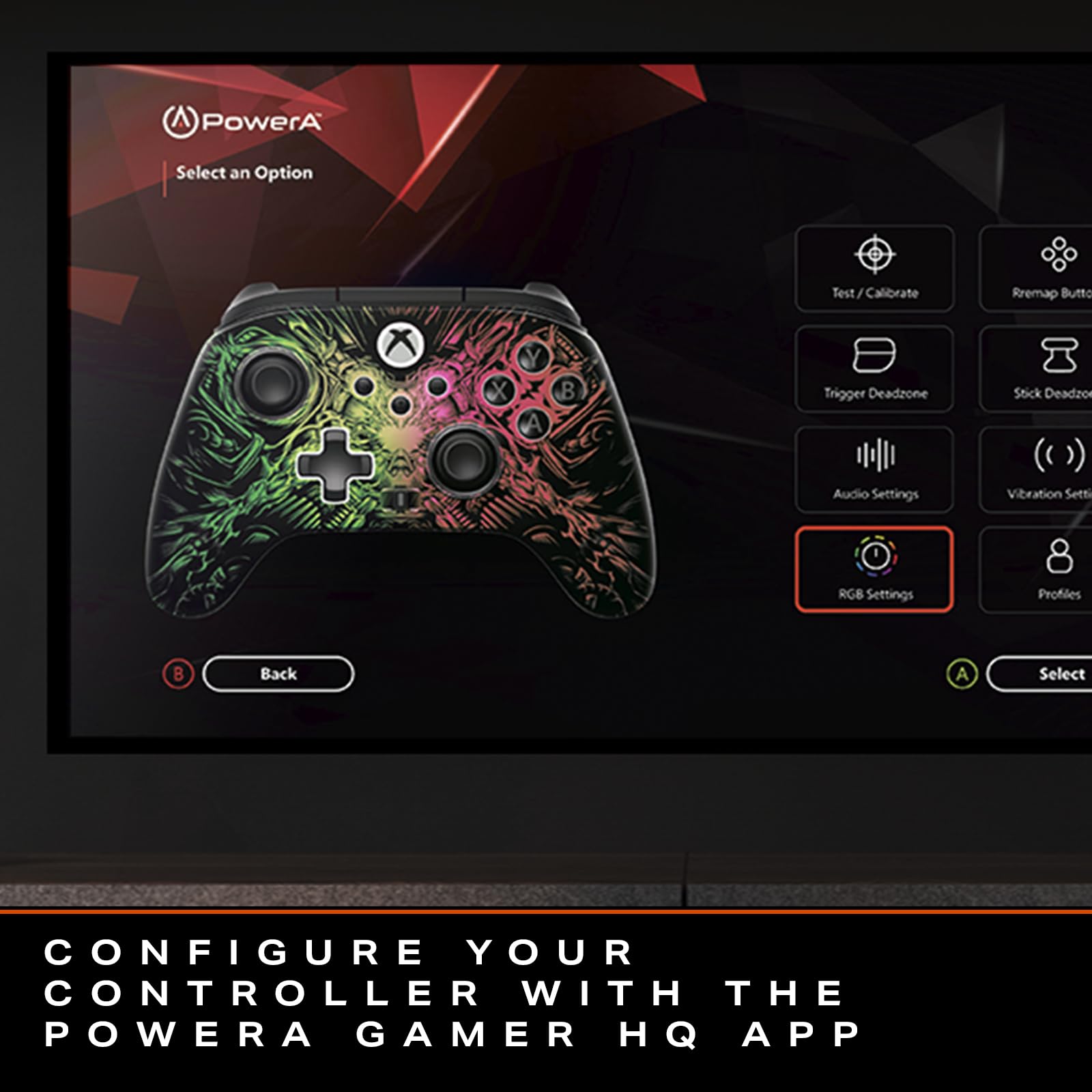 PowerA FUSION Pro Wireless Controller for Xbox Series X|S with Lumectra RGB 6