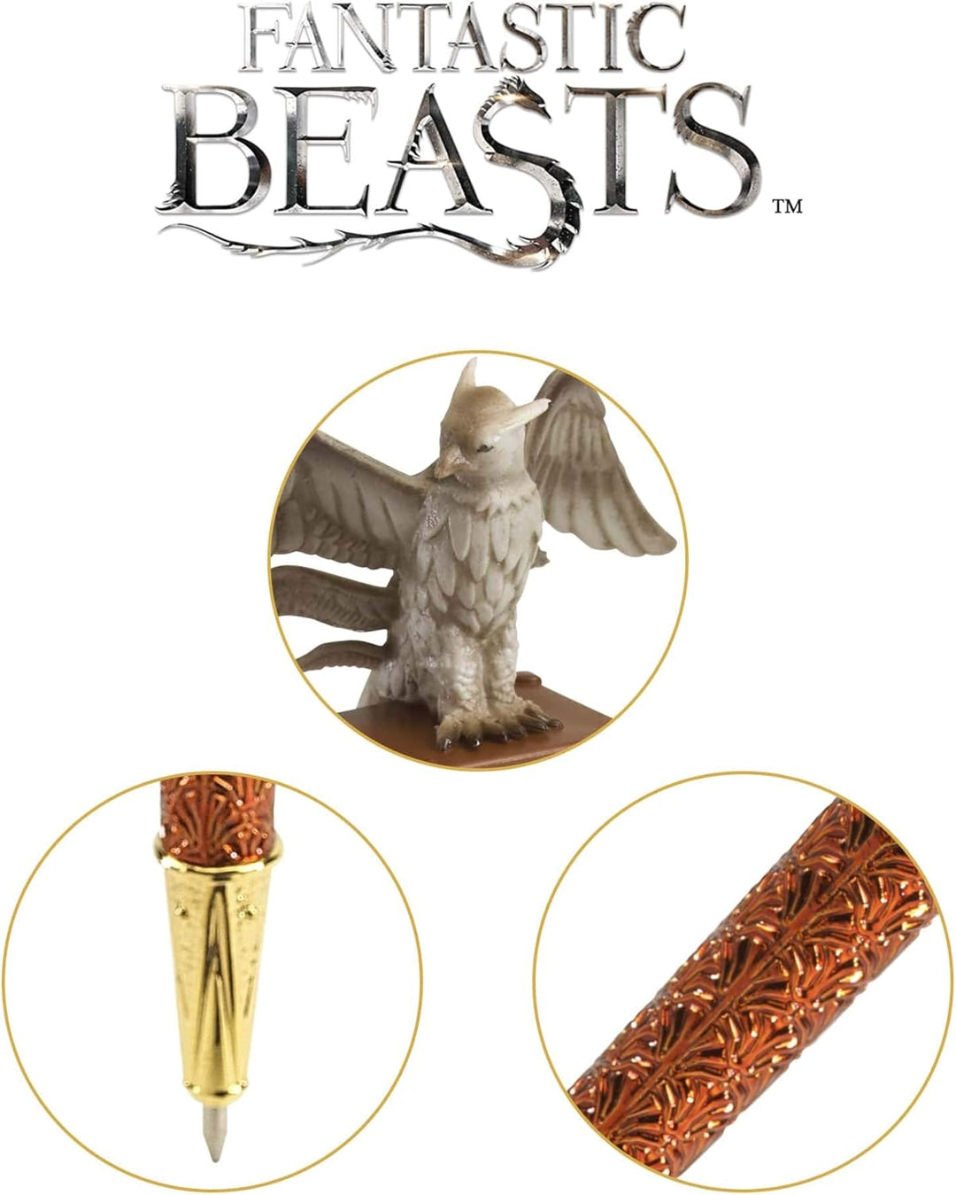 The Noble Collection Fantastic Beasts - Niffler Ballpoint Pen with Mini Sculpture (63684)