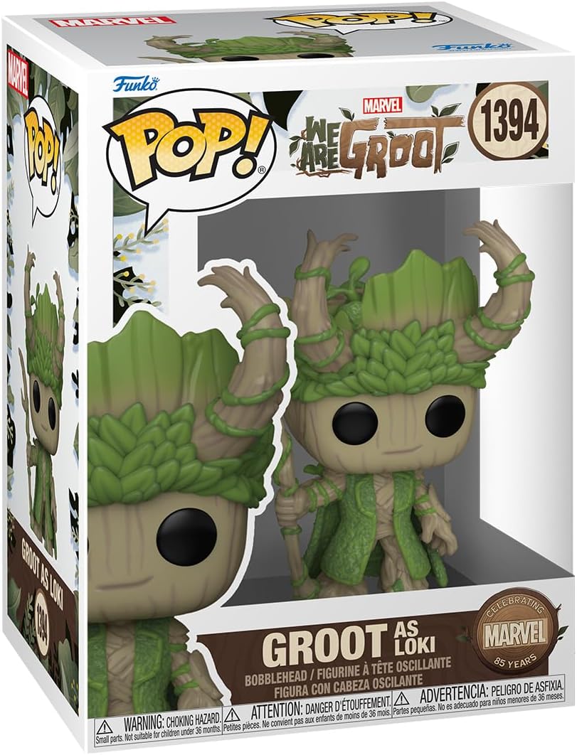 Funko Pop! Marvel We Are Groot - Loki Vinyl Figure (79517)