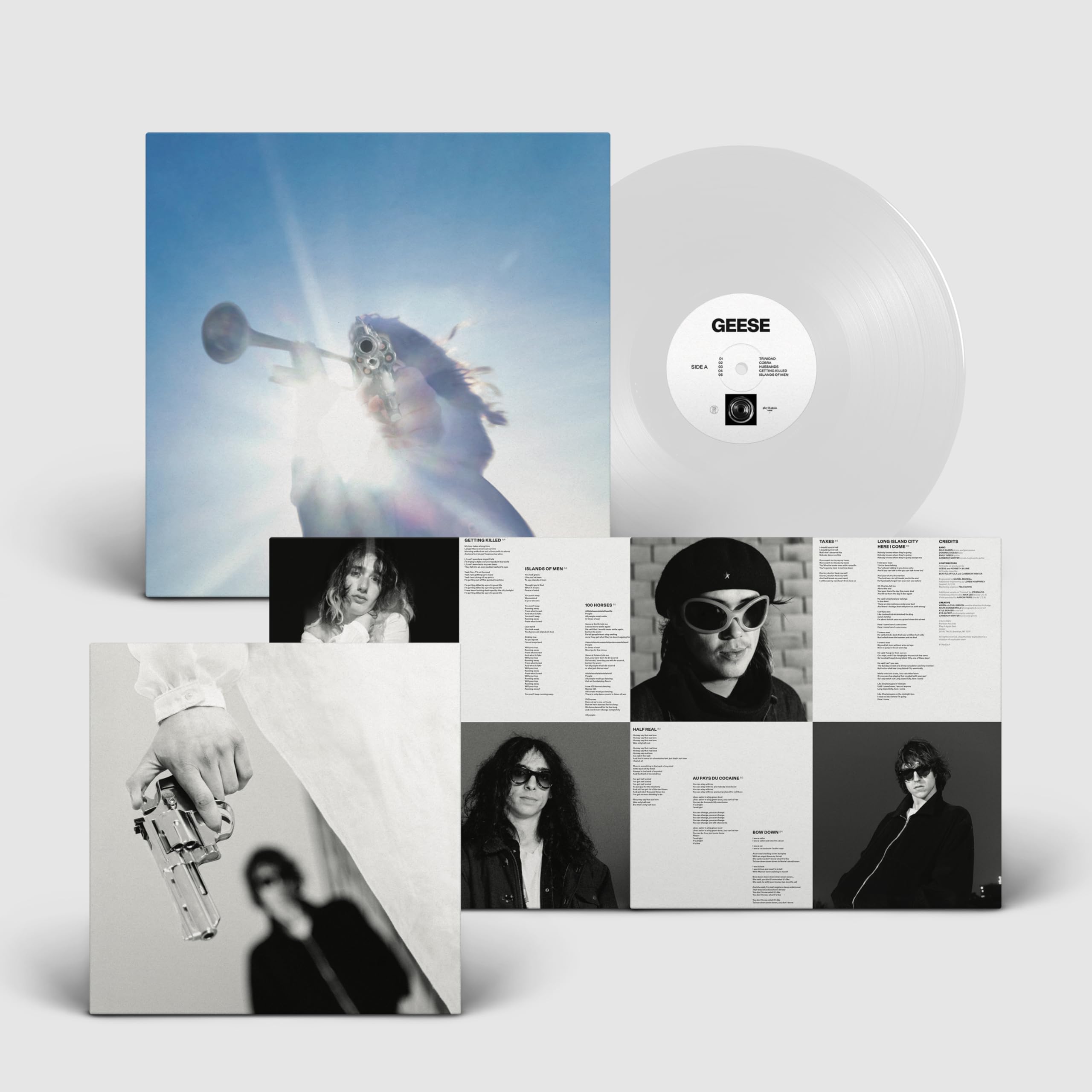 Geese - Getting Killed [Clear Vinyl] 1