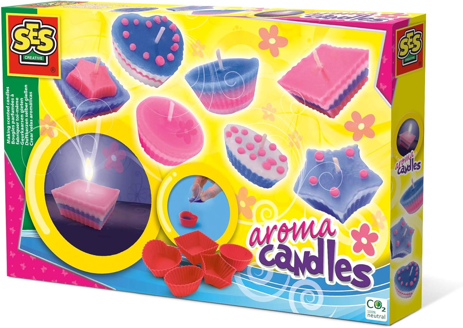 SES Creative 14925 Making Scented Candles - Arts & Crafts Toy for Creative Play