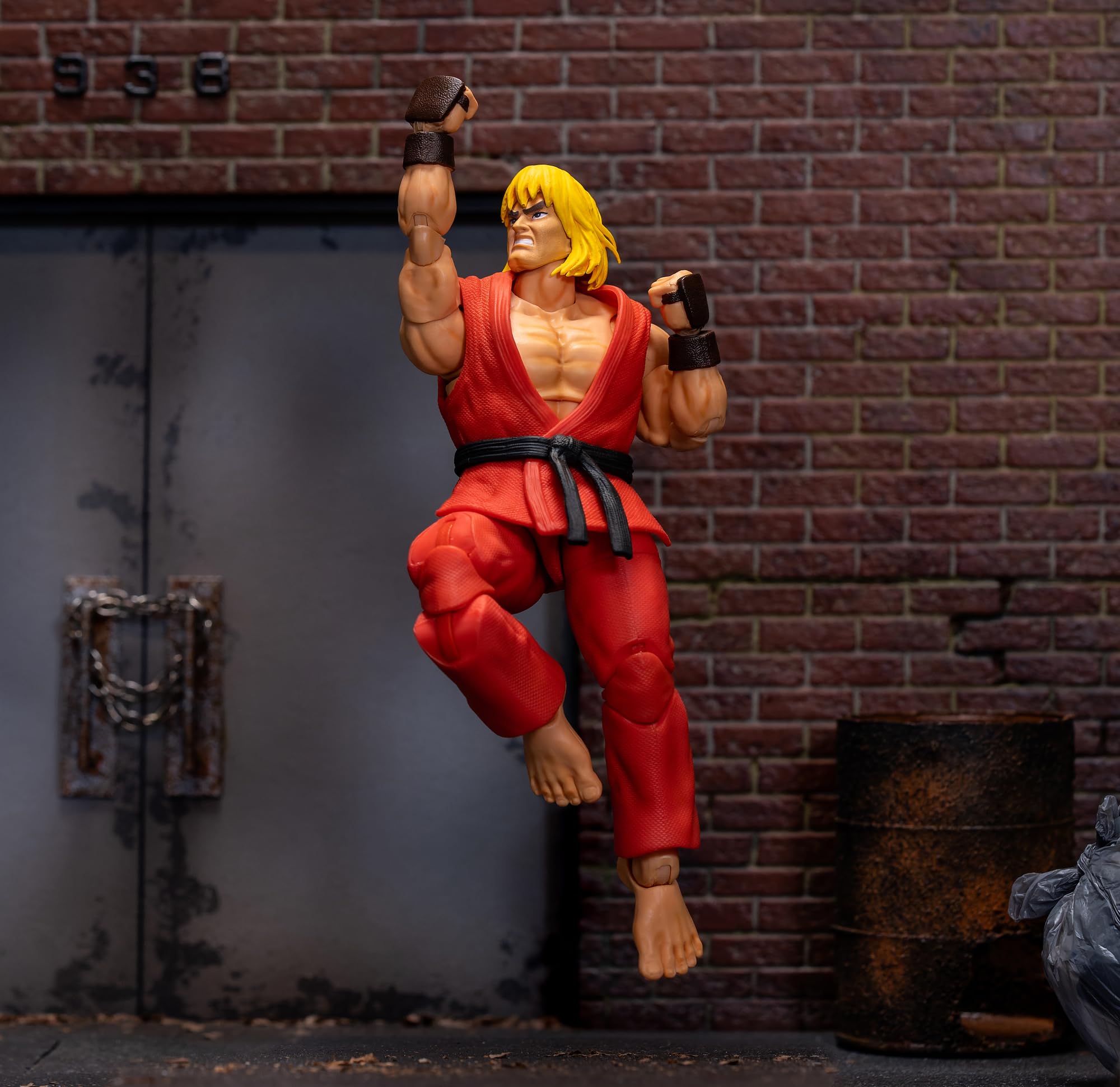 Jada Ken Masters Street Fighter 6" Deluxe Collector Action Figure | 15cm | Unisex Children
