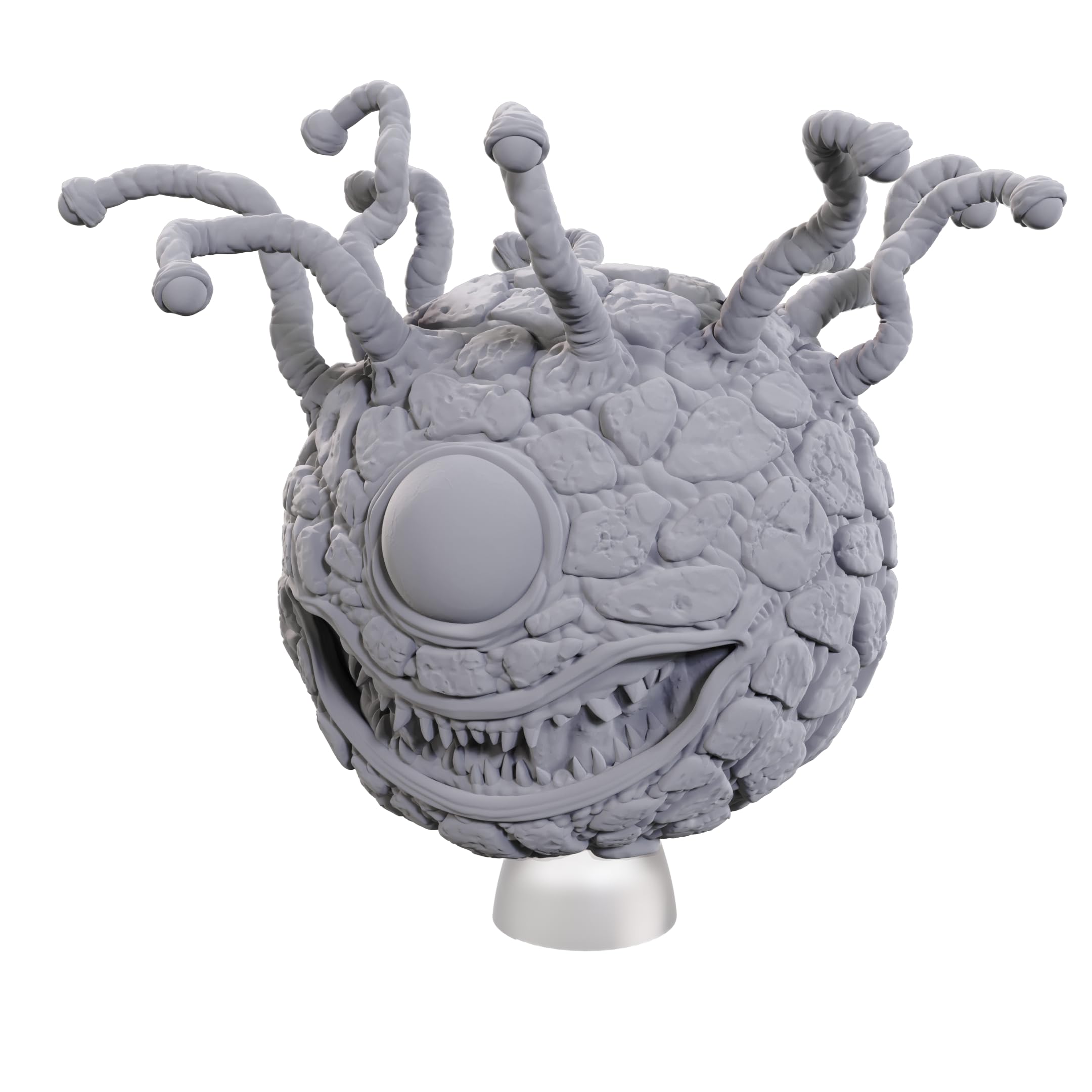WizKids Dungeons & Dragons Classic Beholder Miniature Figure - Unpainted Plastic | 8 Inch Size 3