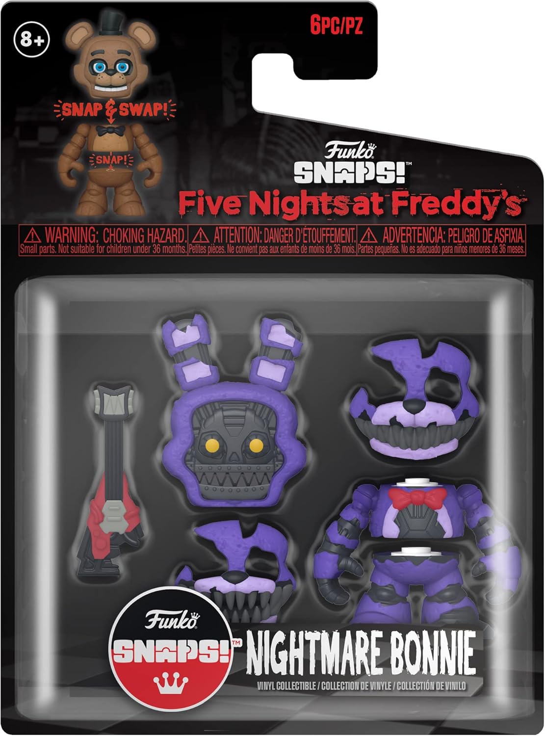Funko SNAPS! Five Nights at Freddy's - Nightmare Bonnie the Rabbit Vinyl Figure