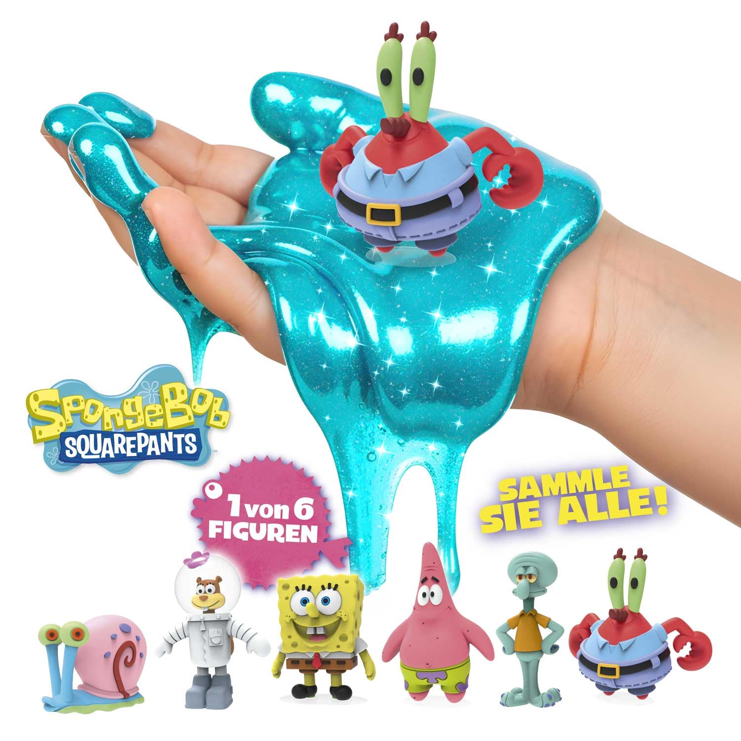 CRAZE Magic Slime Surprise SpongeBob SquarePants Toy Set | Non-Sticky | Ages 3+ 6
