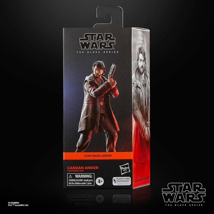 Hasbro Star Wars The Black Series Cassian Andor 6-Inch Action Figure - Premium Articulation & Collectible Design