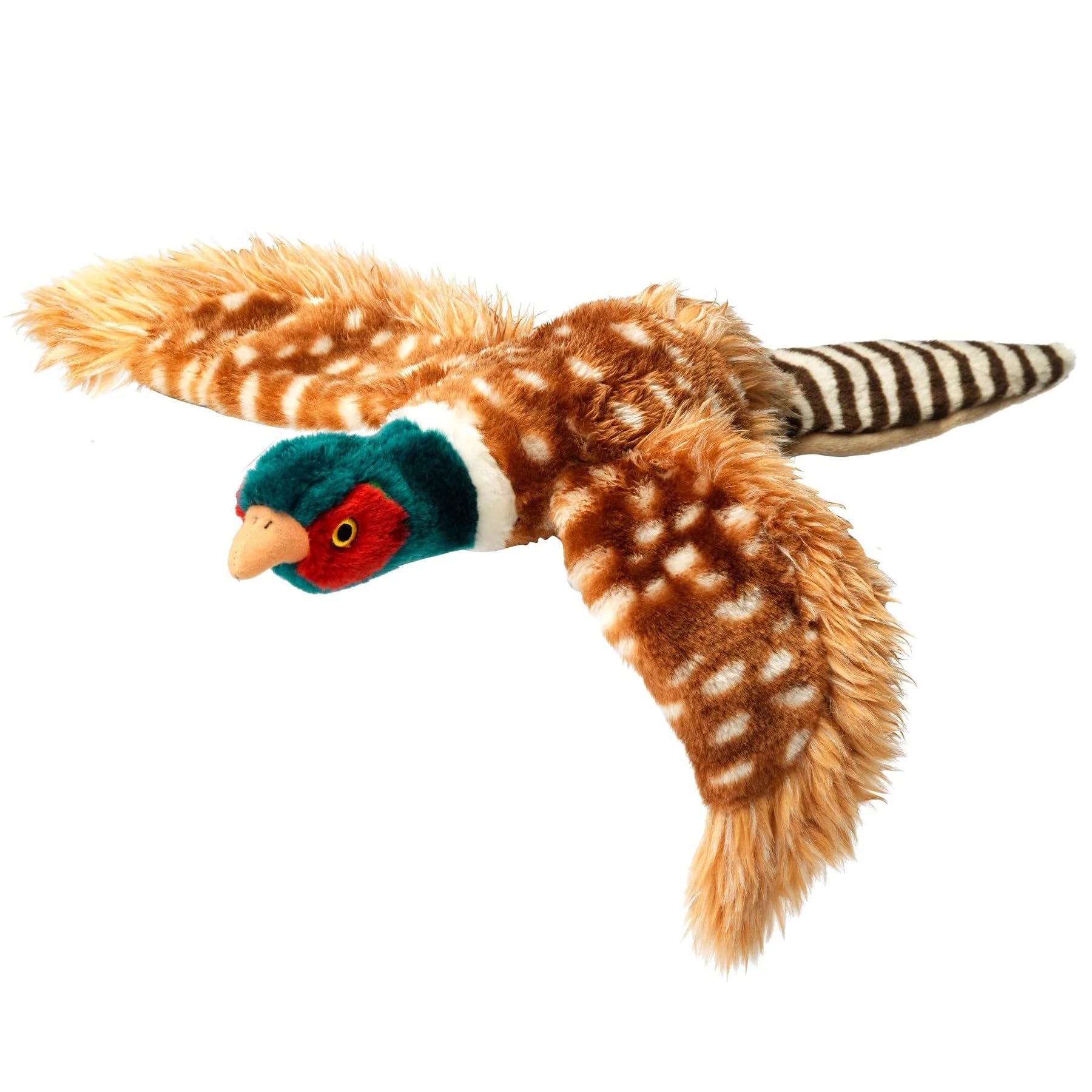 House of Paws Pheasant Dog Toy - Extra Large Plush Squeaker for Dogs | Polyester 1