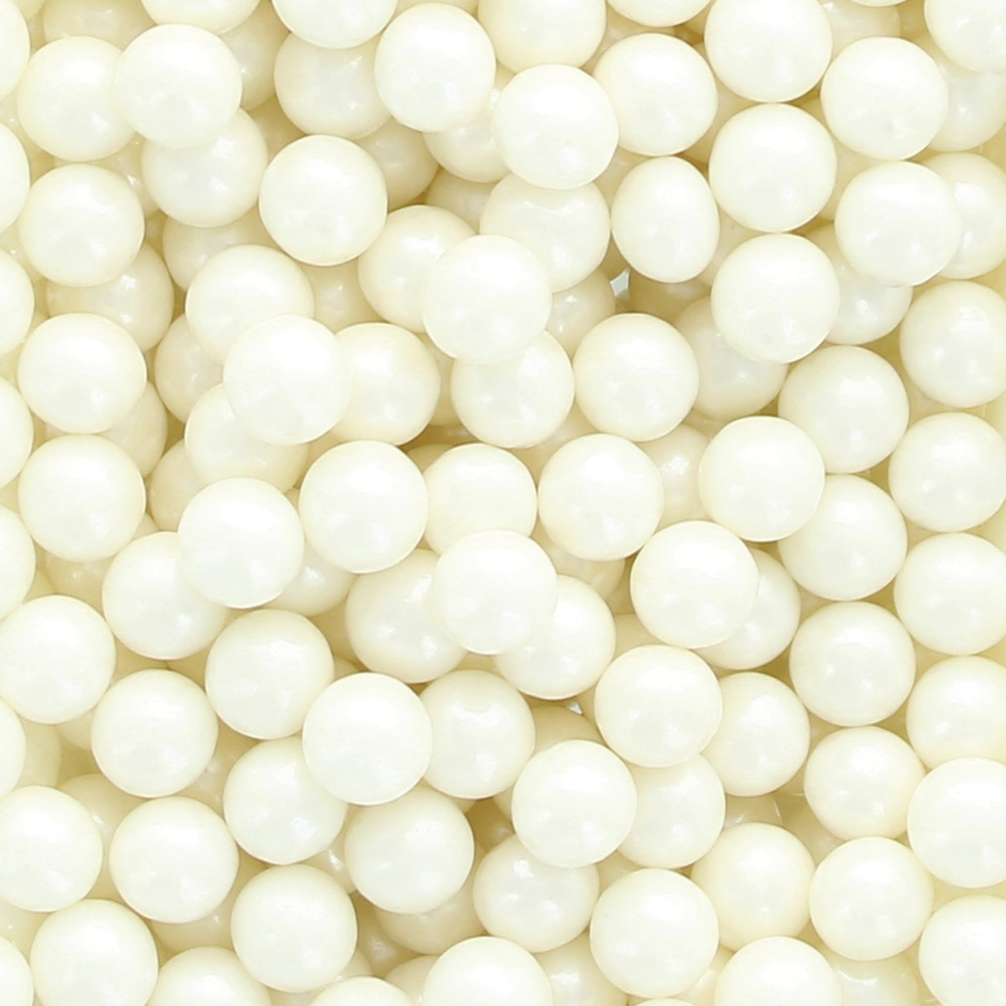 Culpitt Select Edible Pearls - White 7mm Beads | 500g Pouch