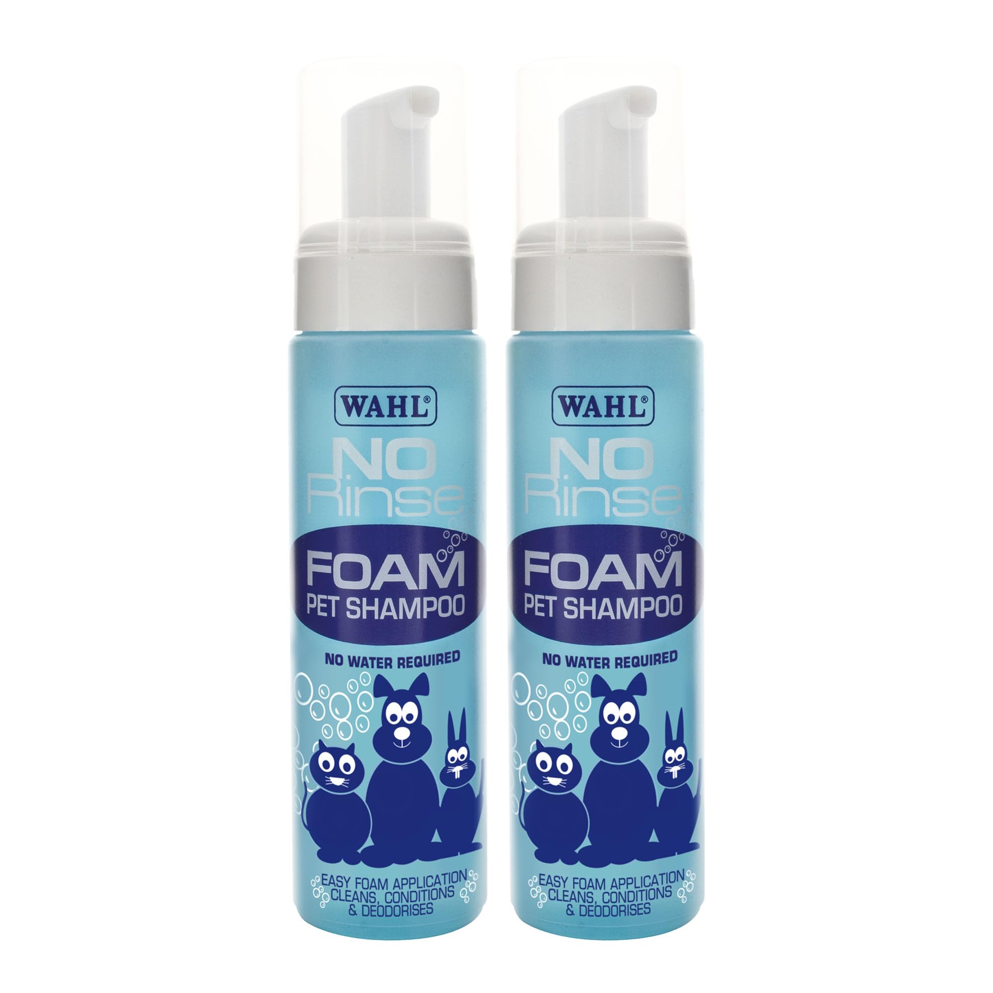 Wahl No Rinse Foam Pet Shampoo - Quick Coat Refresh with Coconut Scent | 200 ml Foam 1