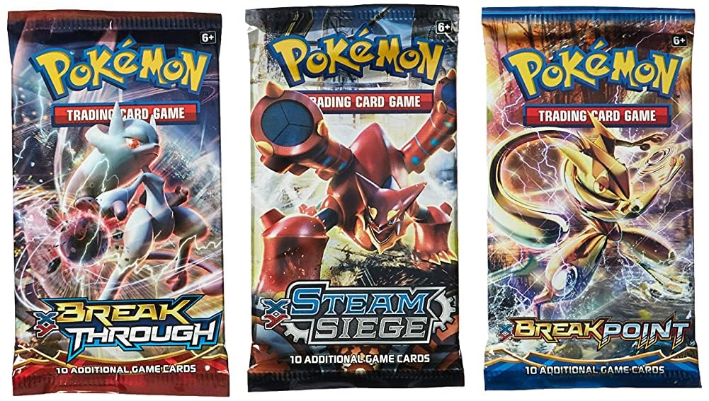 Pokemon TCG 3 Booster Packs - Random Expansion Packs