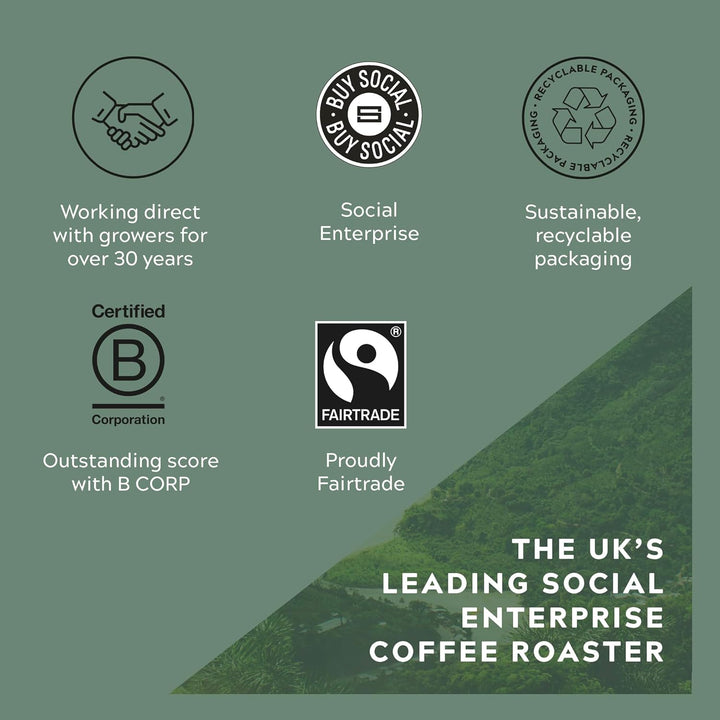 Cafédirect Decaf Machu Picchu Fairtrade Ground Coffee 200g