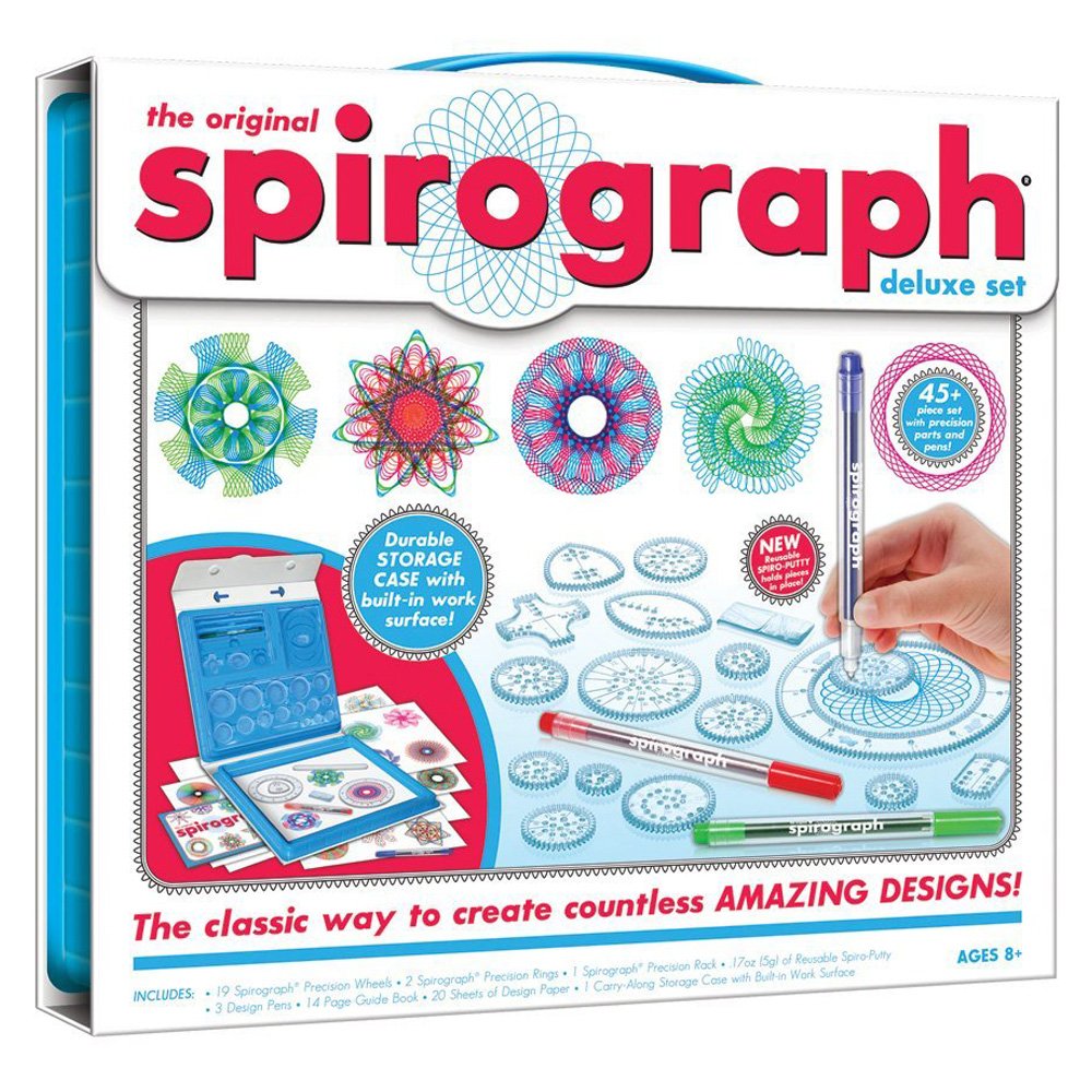 Spirograph - Deluxe Set - 45-Piece Art & Craft Kit with Carry Case 3