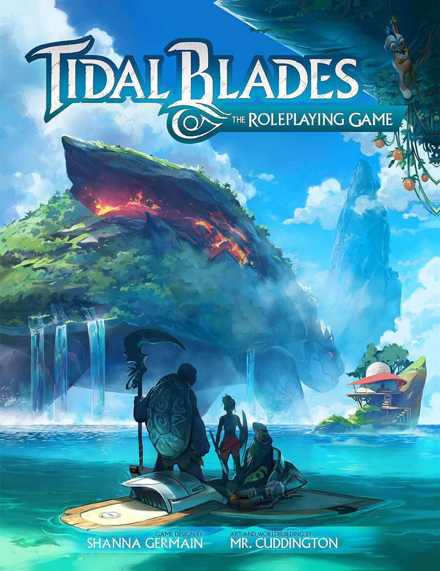 Monte Cook Games Tidal Blades the Roleplaying Game | Hardcover 1