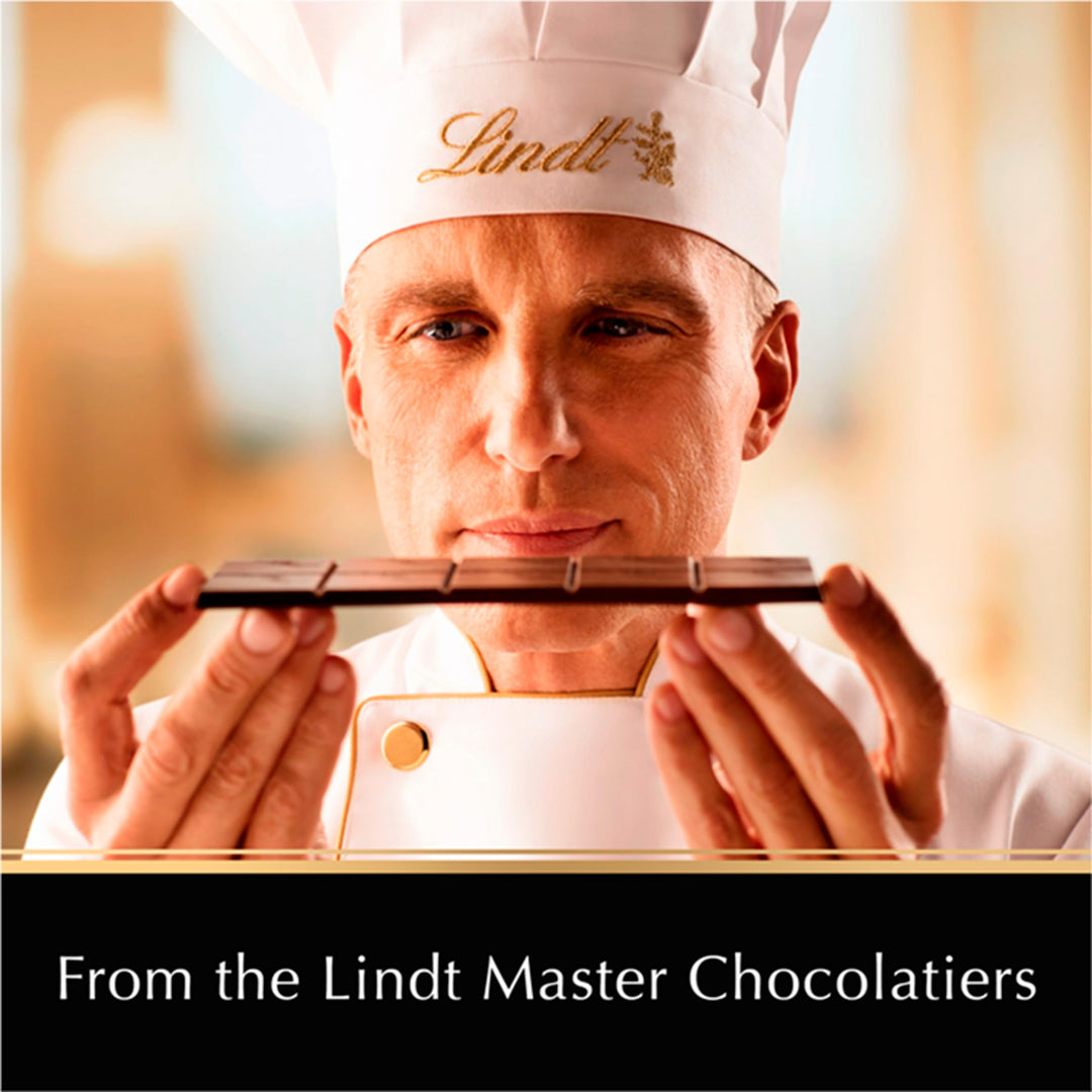 Lindt Excellence Dark Caramel Chocolate Bar with a Touch of Sea Salt - 100g