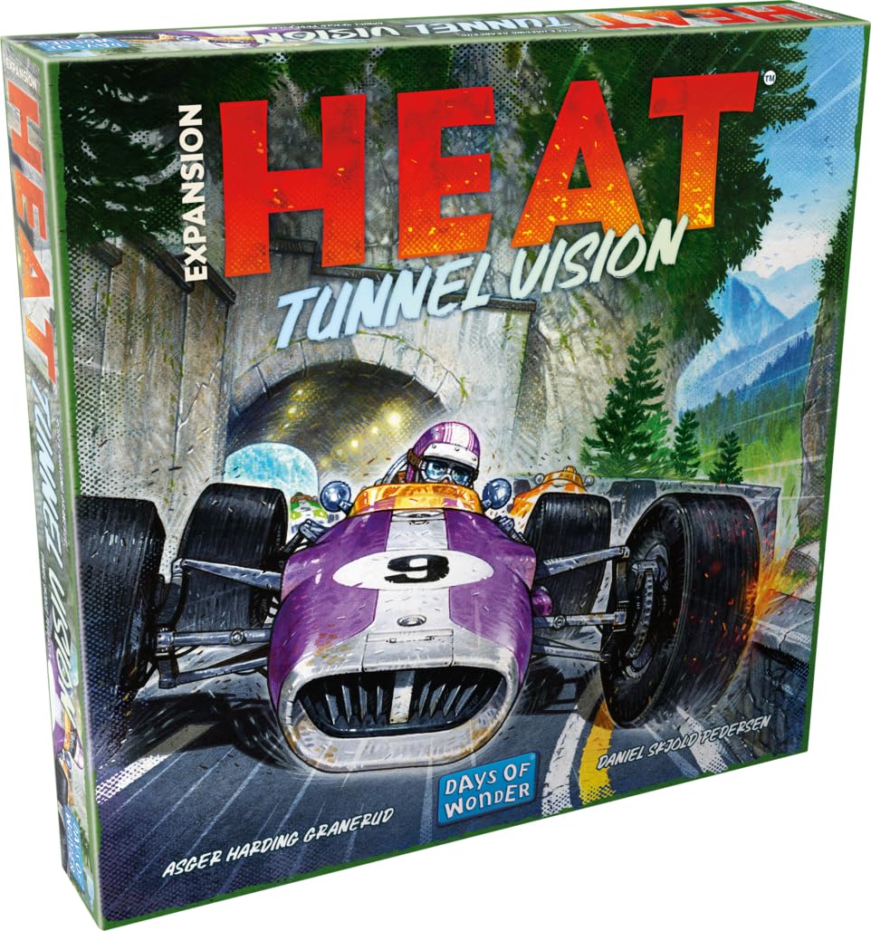 Days of Wonder Heat - Tunnel Vision Expansion | Board Game | Ages 10+ | 1-6 Players | 60 Minutes