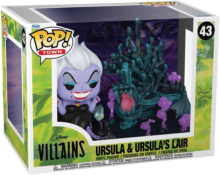 Funko Pop! Towns - Disney Villains Ursula's Lair Vinyl Figure (80932)