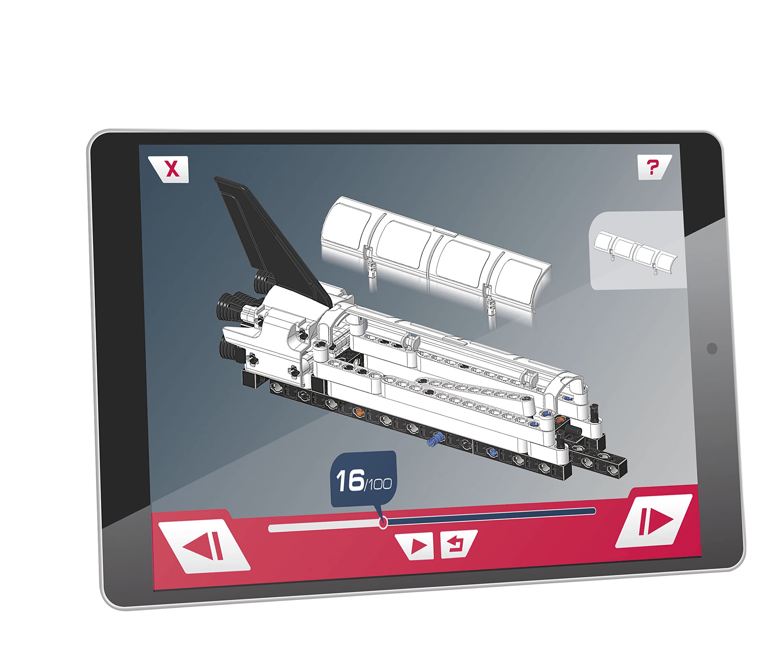 Clementoni NASA Floating Shuttle - Educational Space Model Kit for Kids 8+ 8