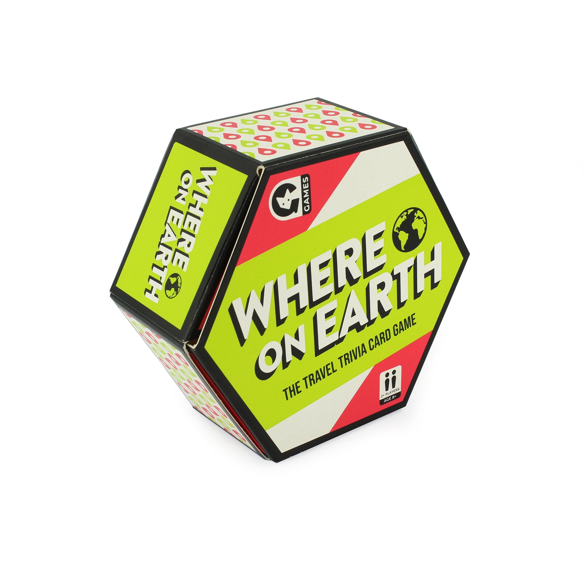 Ginger Fox Where On Earth Trivia Card Game for Ages 8+ 9
