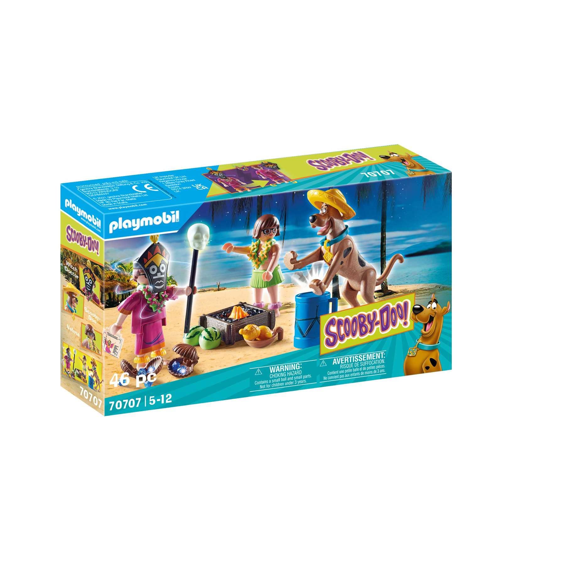 PLAYMOBIL SCOOBY-DOO! Adventure with Witch Doctor Playset for Ages 5+ 3