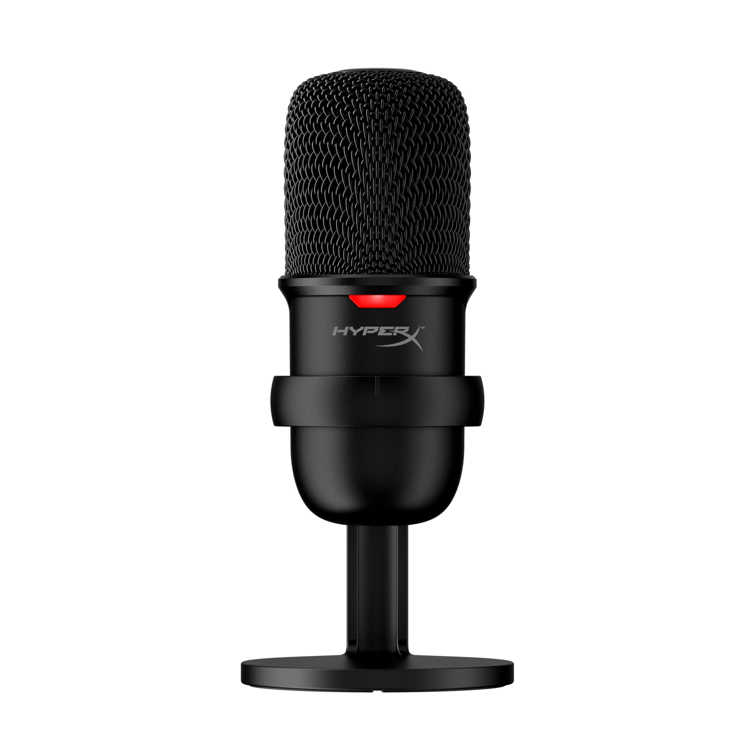 HyperX SoloCast USB Condenser Gaming Microphone – Plug N Play with Tap-to-Mute, for PC, PS4, PS5, Mac, Streaming, Podcasts, Discord 1