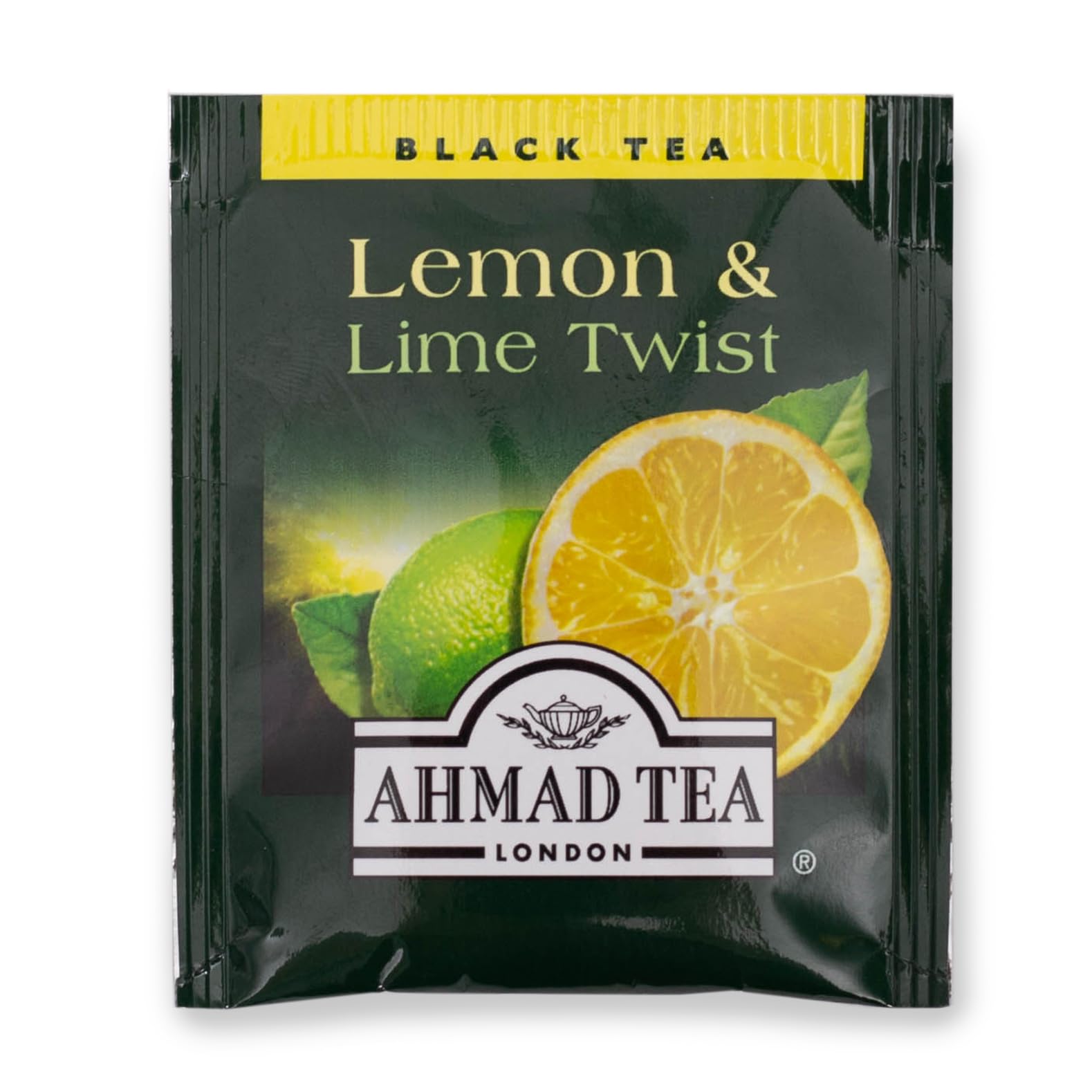 Ahmad Tea Lemon & Lime Fruit Black Tea - 20 Teabag Sachets | Crisp & Energising Blend 2