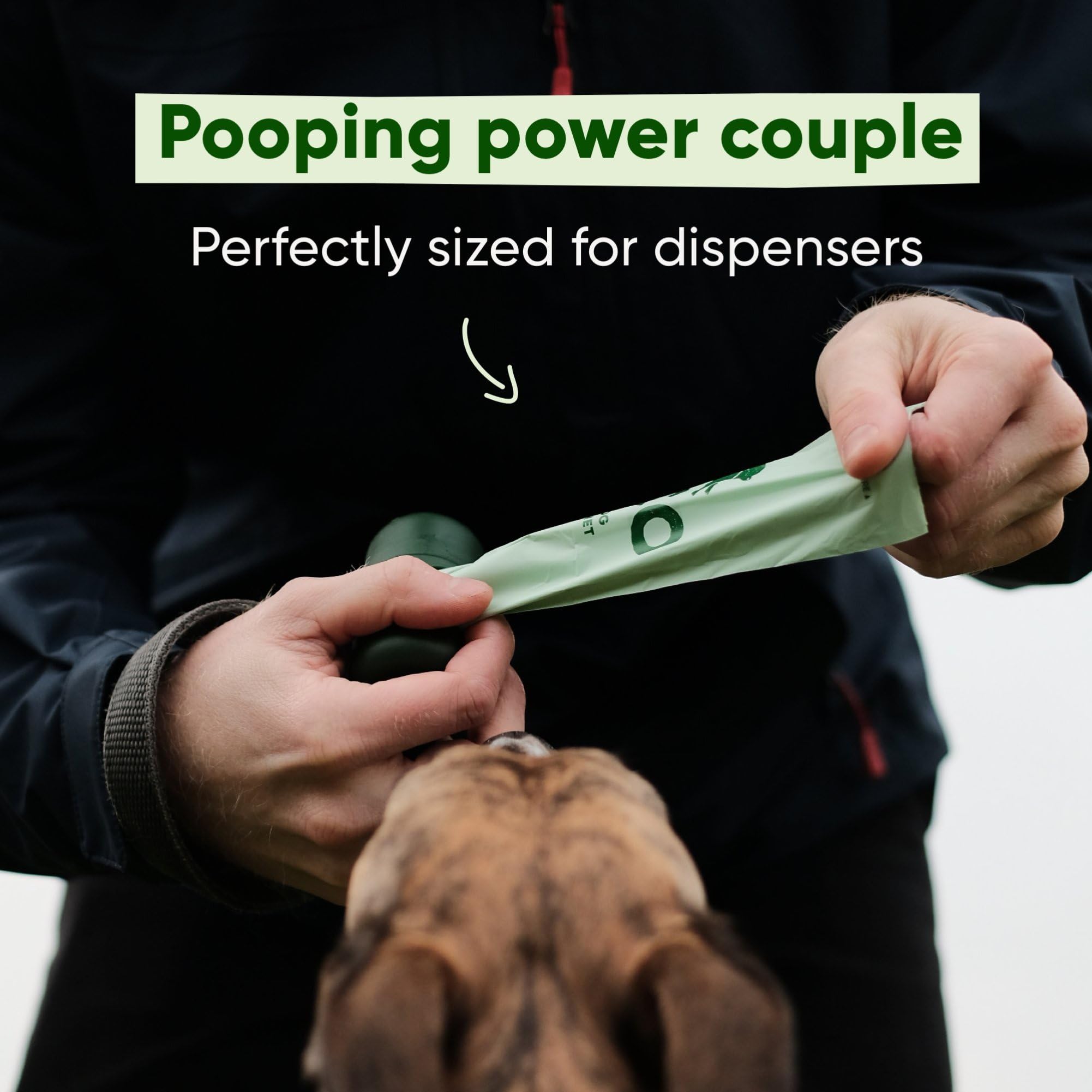 Beco Strong & Large Poop Bags - 270 Bags (18 Rolls) - Unscented | Leakproof | Recycled Material 6