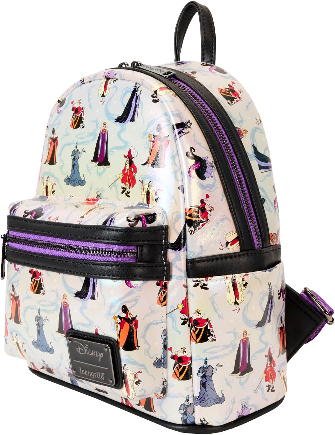 Loungefly Disney Villains Iridescent Mini Backpack - Villains Collection 2