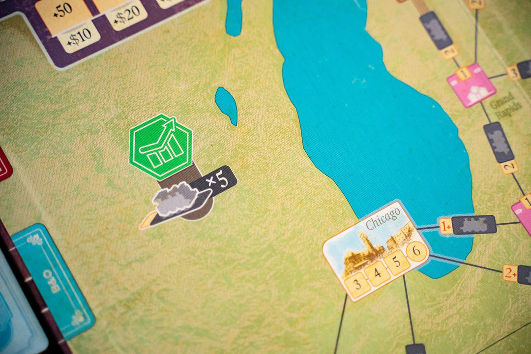 Capstone Games Age of Rail: Allegheny & La Pampa Expansion (CAS-IR402)