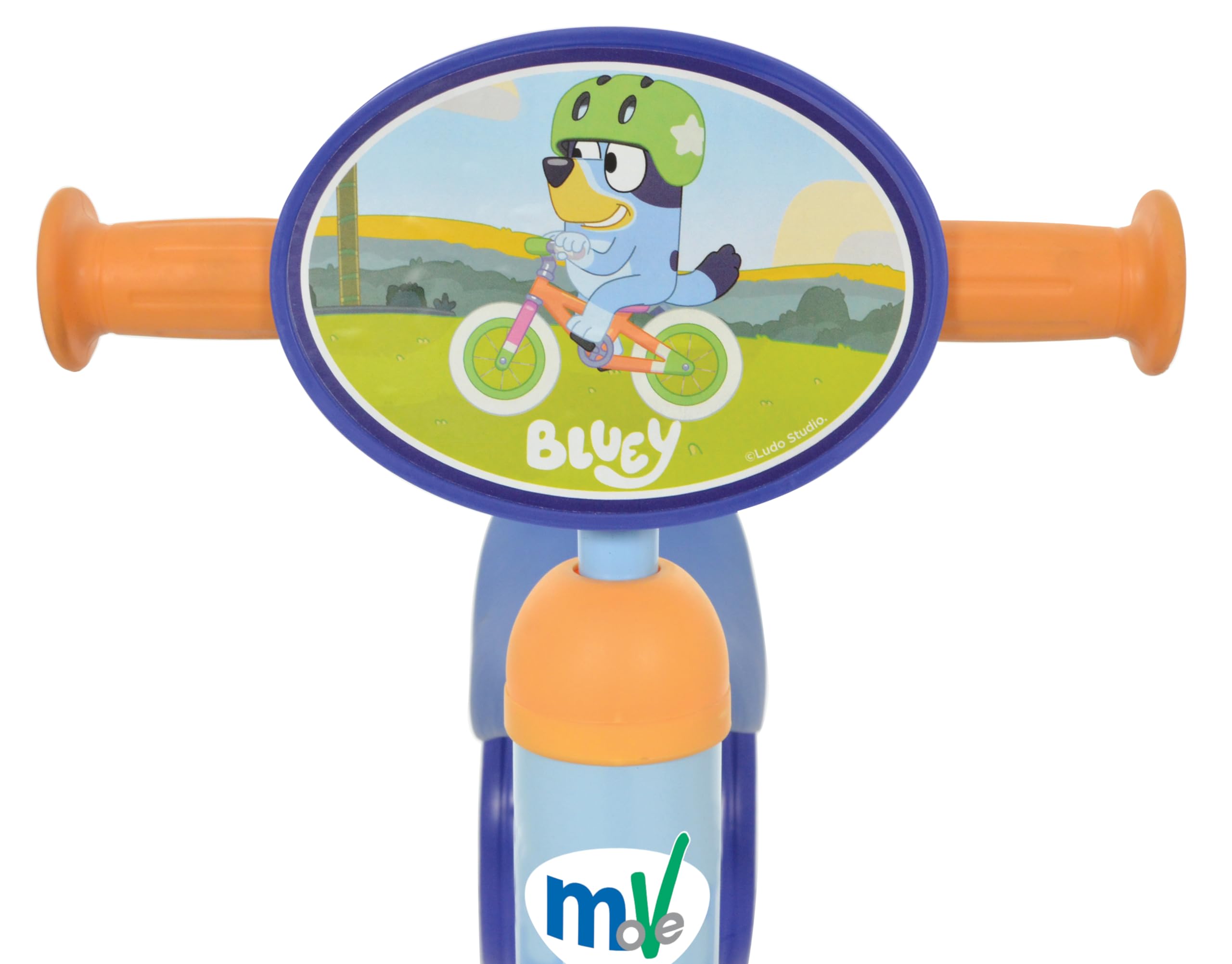 Disney Bluey Ride On Push Scooter for Toddlers | Ages 1-3 | Steel Frame | Multicoloured 3