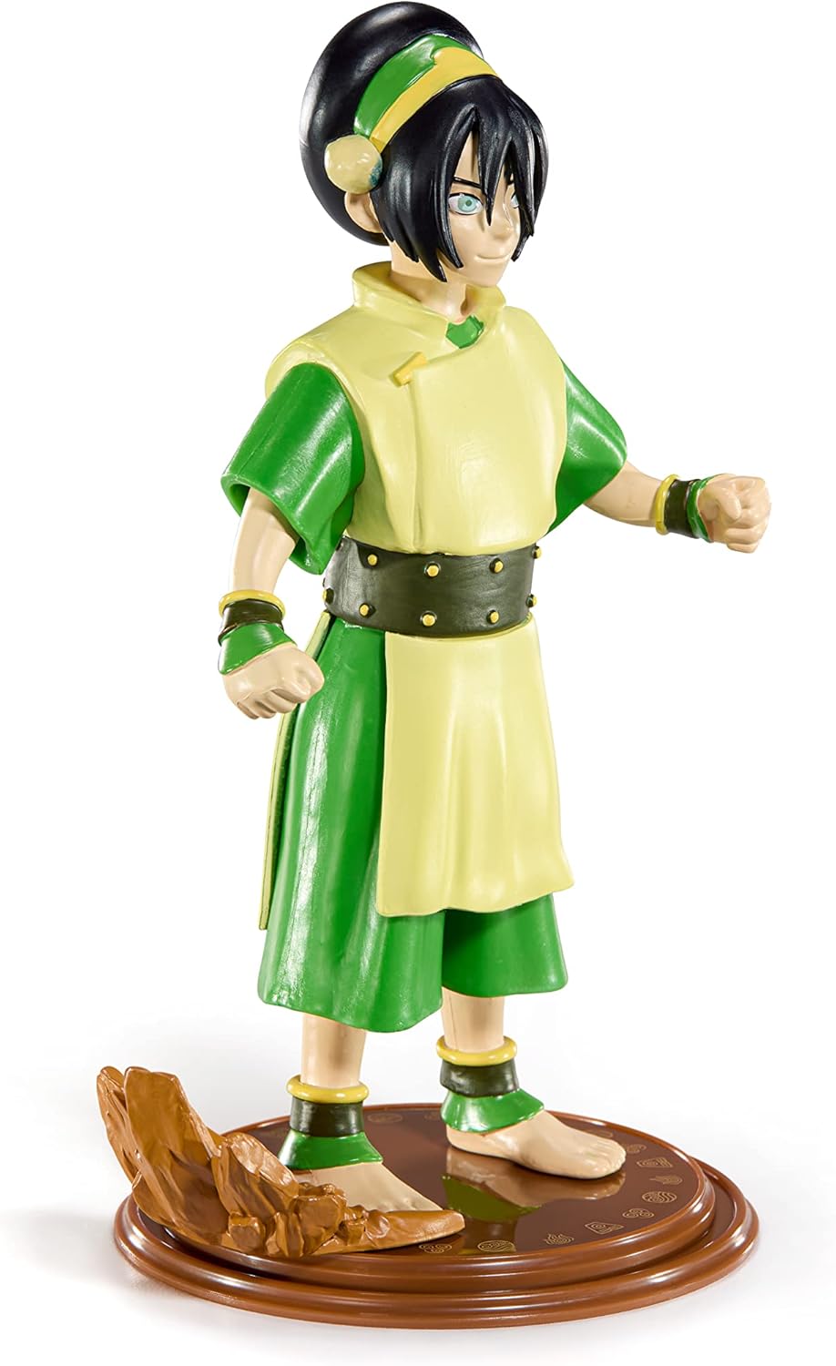 BendyFigs The Noble Collection Avatar: The Last Airbender - Toph Bendable Posable Collectible Figure (144028)