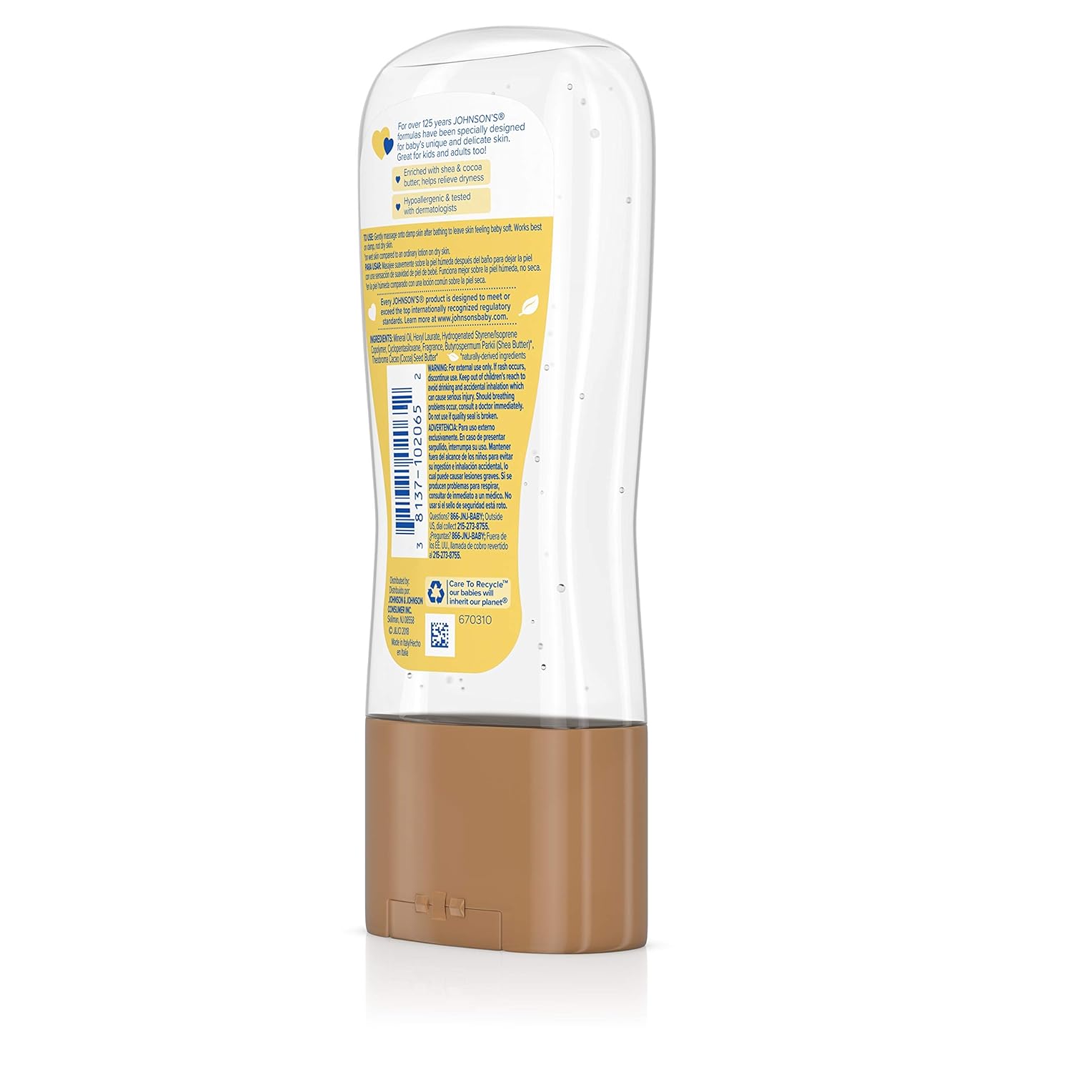 Johnson & Johnson - Baby Oil Gel with Cocoa Butter Body Moisturizer (6.5 Ounce) (thomaswi) 7