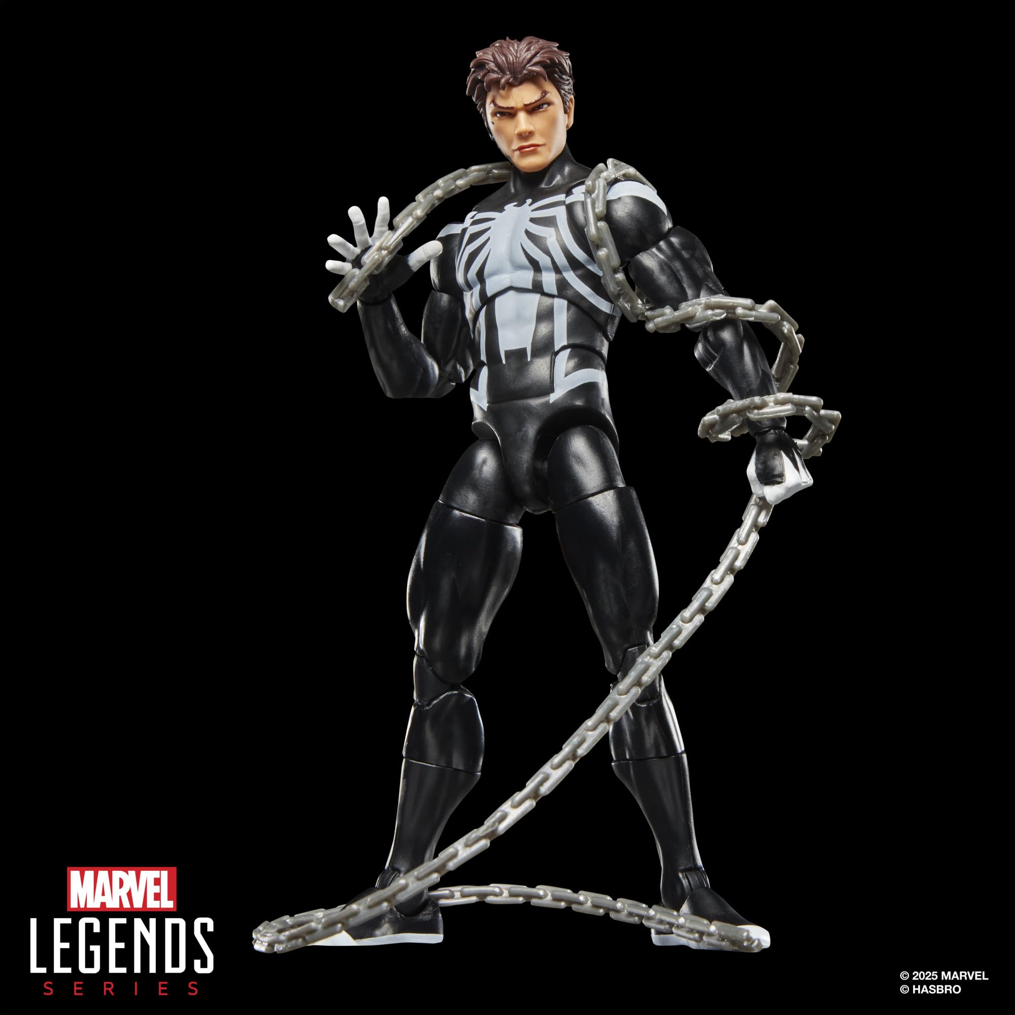 Hasbro Marvel Legends Spider-Man (Spider-Venom) Action Figure - 6 Inch, Retro Cardback 3