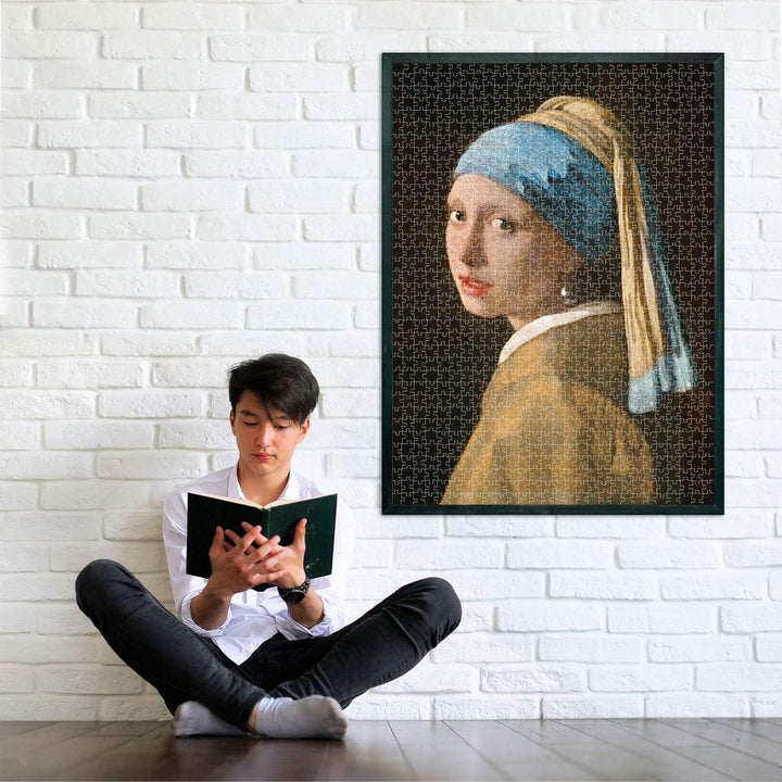 Clementoni Museums Collection - Vermeer's The Girl with the Pearl Earring 1000-Piece Jigsaw Puzzle (39614)